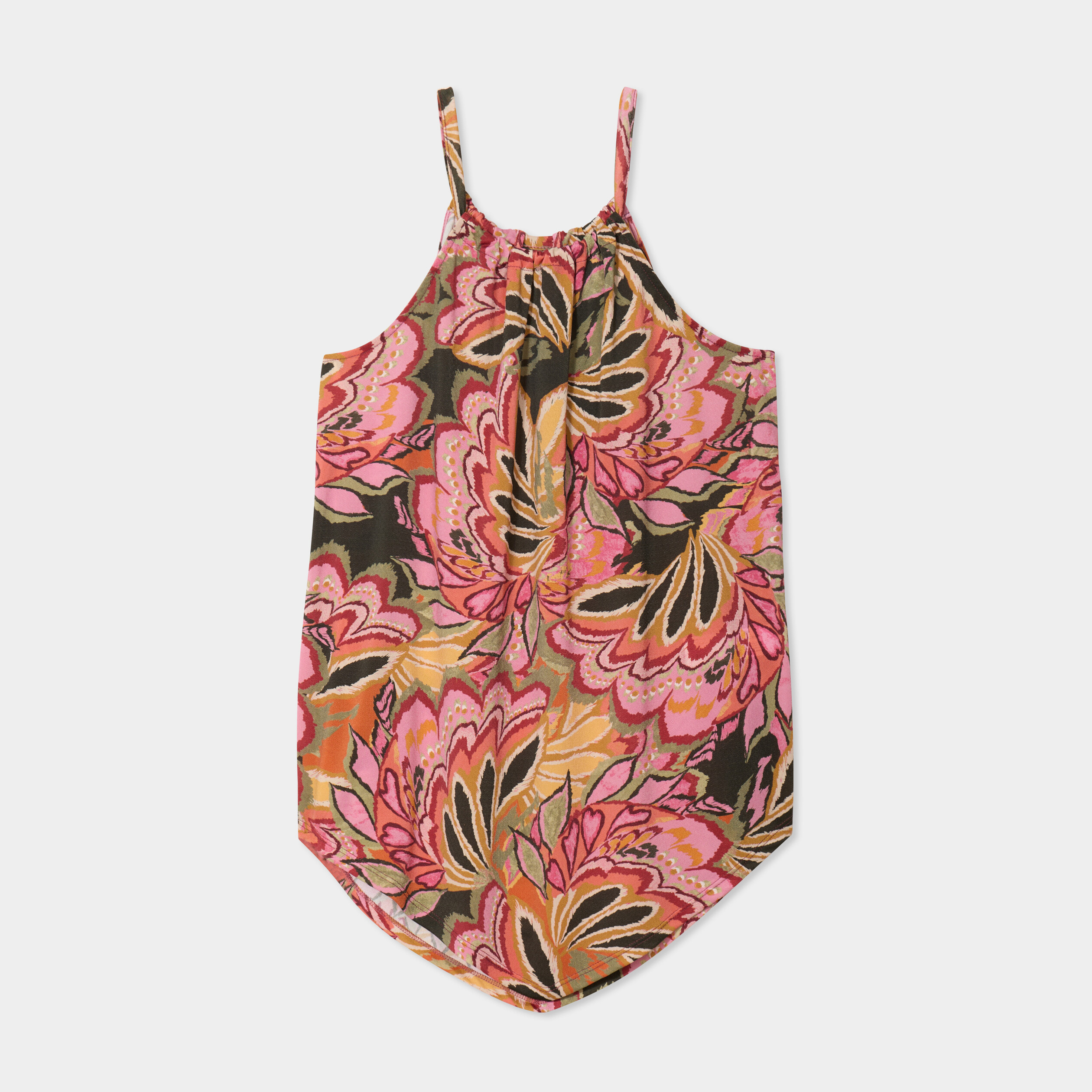 debardeur encolure americaine multicolore femme Débardeur encolure américaine multicolore femme