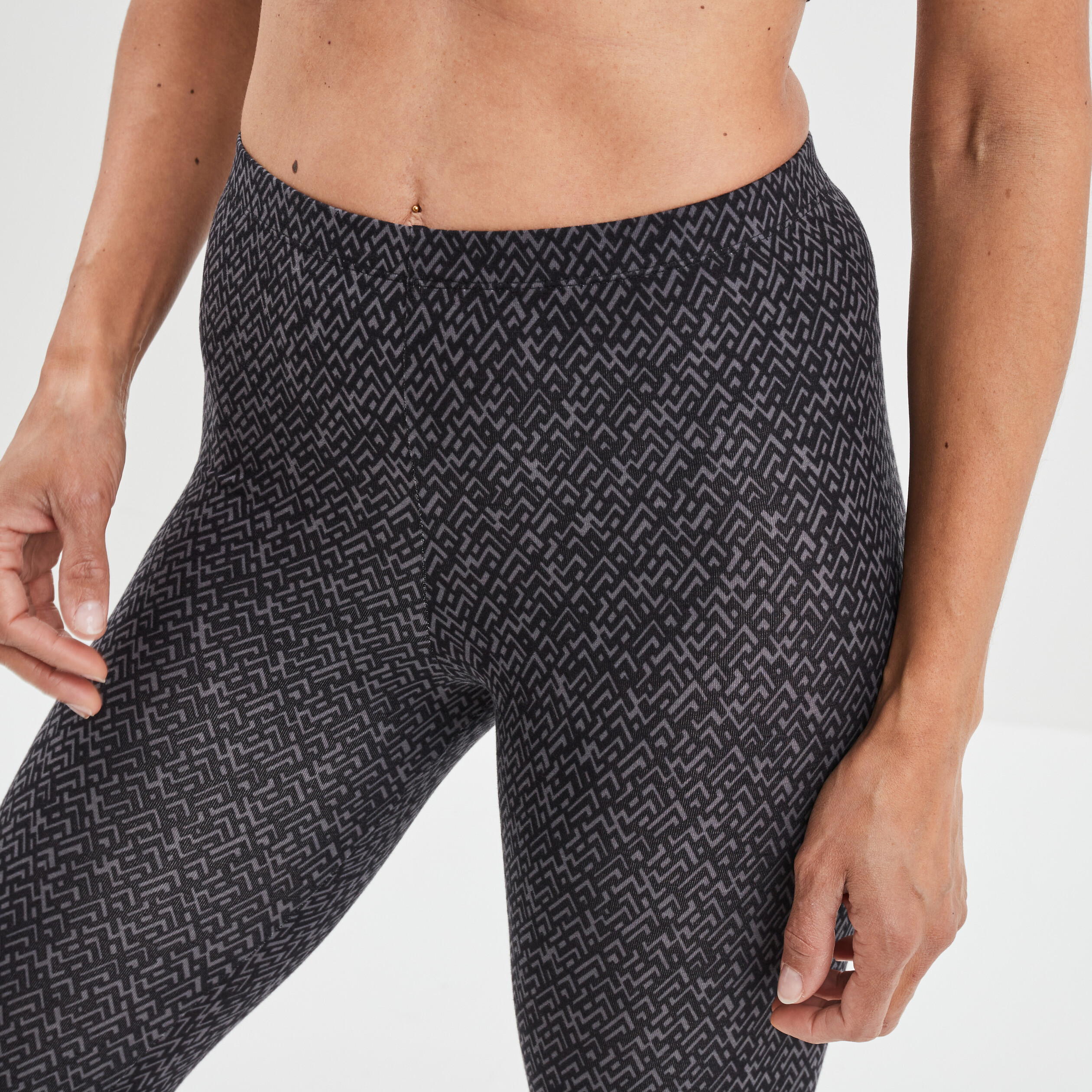 leggings en coton gris femme Leggings en coton gris femme
