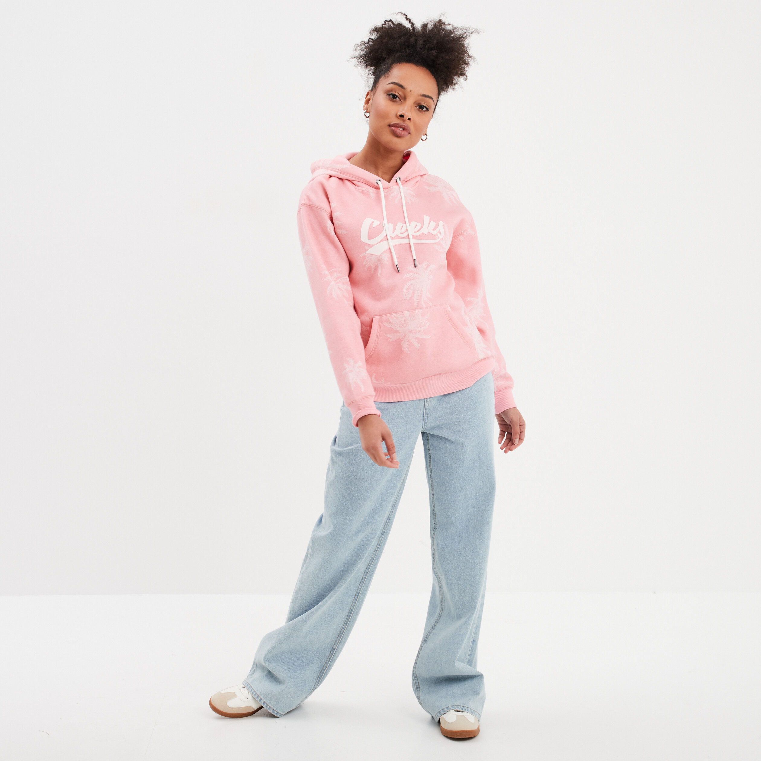 Sweat à Capuche Femme WearAll - Zip Devant, Manches Longues, Poche Kangourou - 100% Coton, Coupe Confortable Taille 36-42