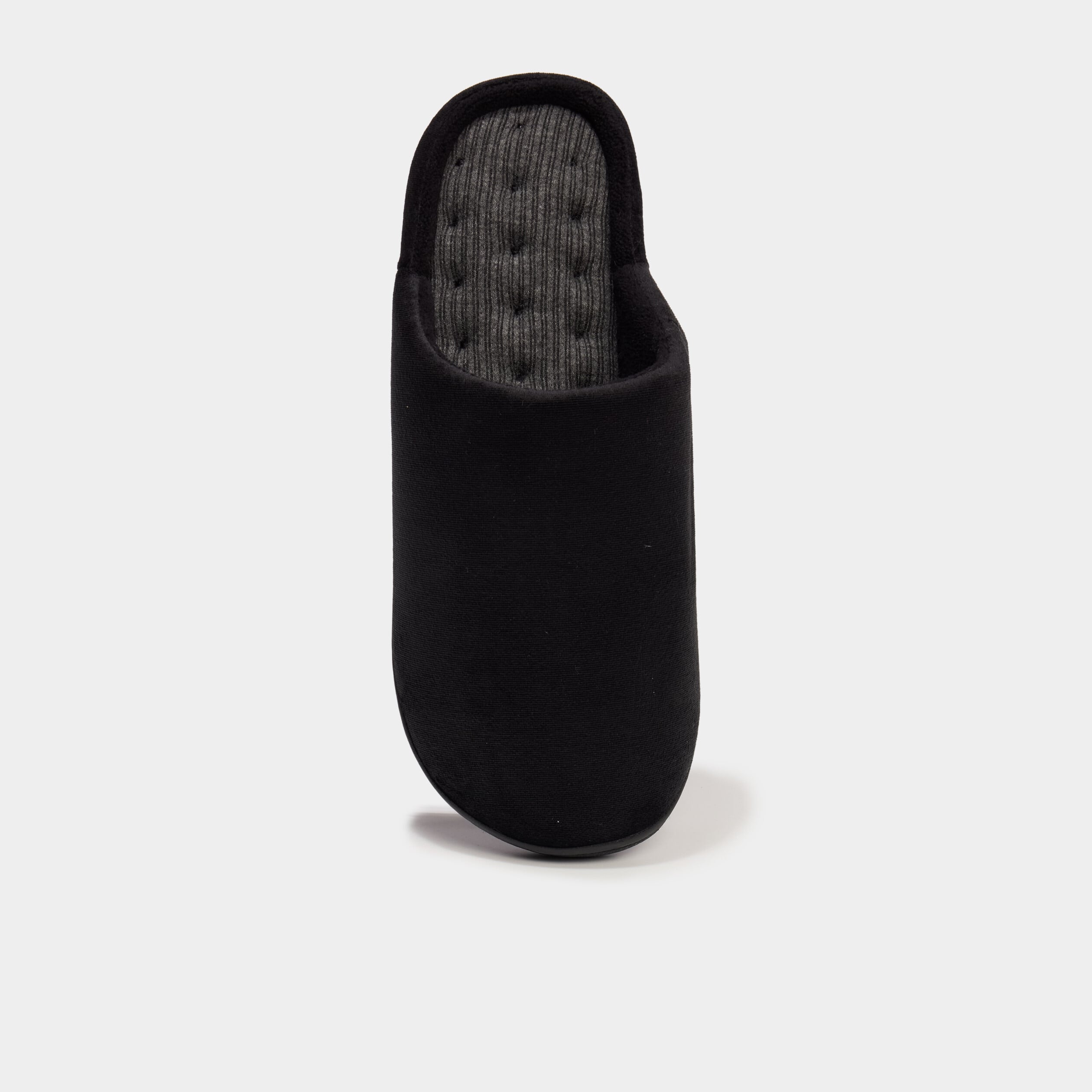 Chaussons mules noir homme