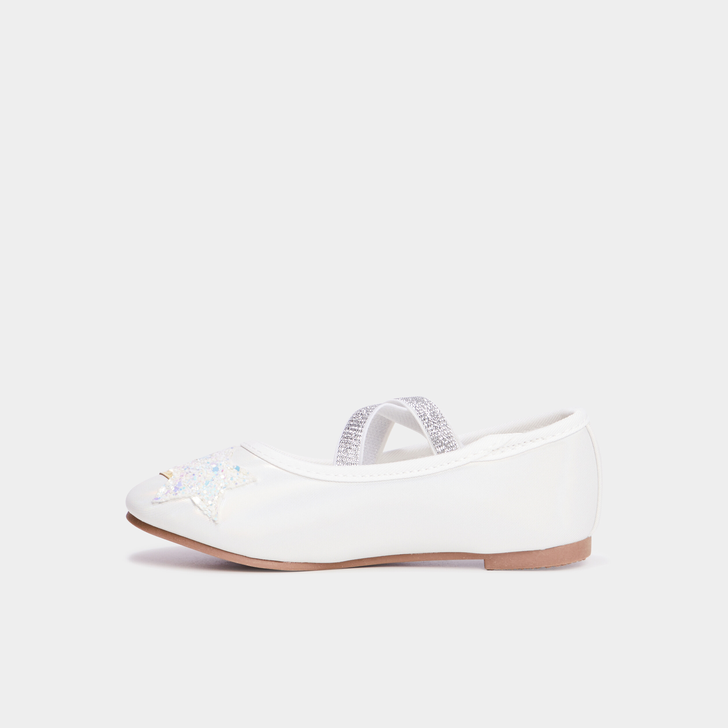 ballerines a paillettes blanc fille Ballerines à paillettes blanc fille
