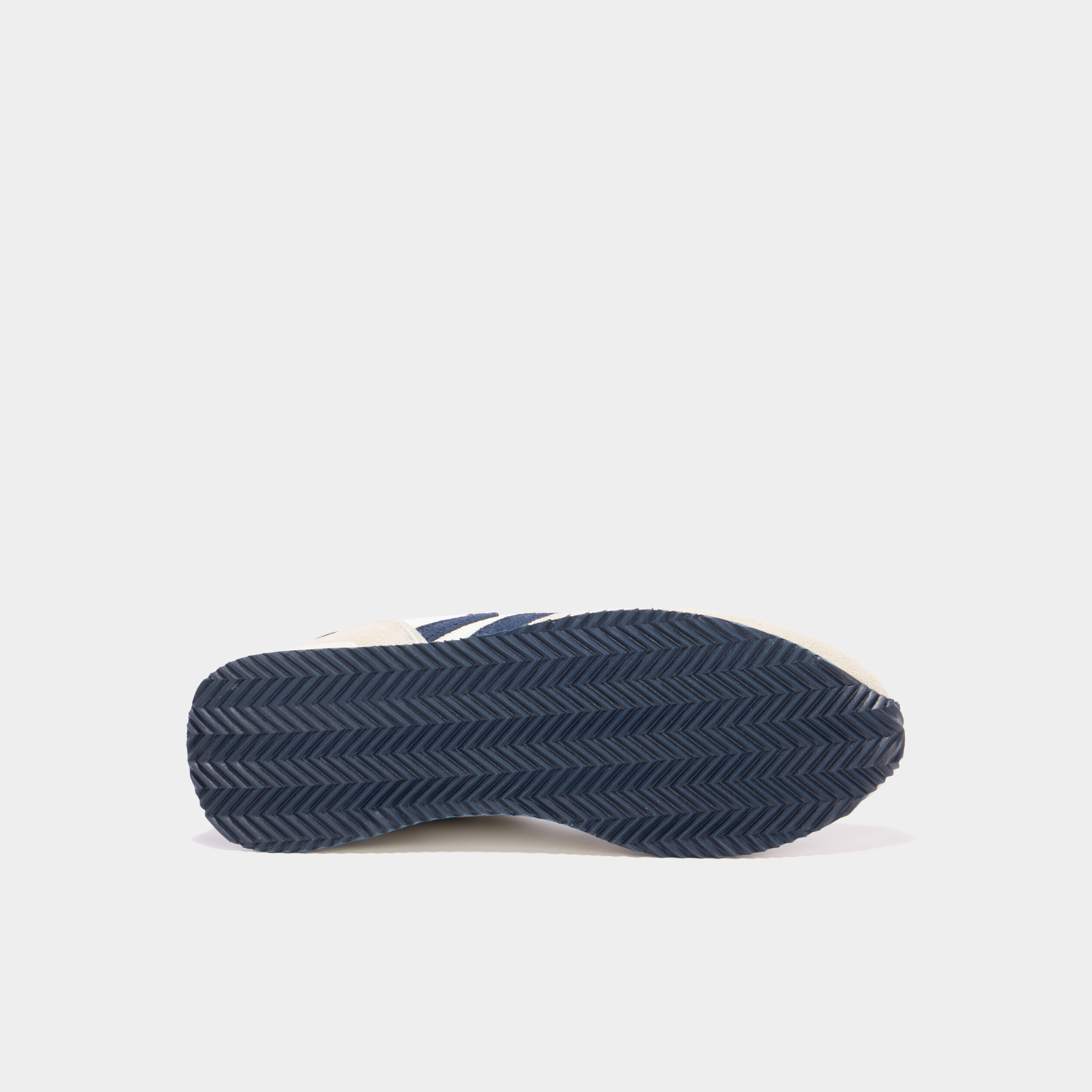 Baskets bi-mati&egrave;re &agrave; lacets Creeks gris clair femme