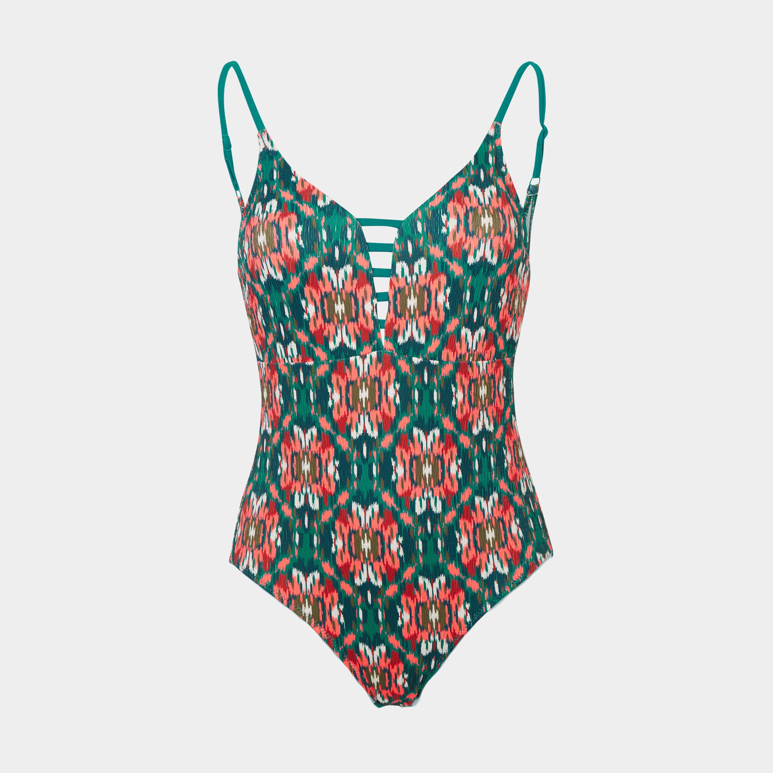 maillot de bain une piece bleu petrole femme Maillot de bain une pièce bleu pétrole femme