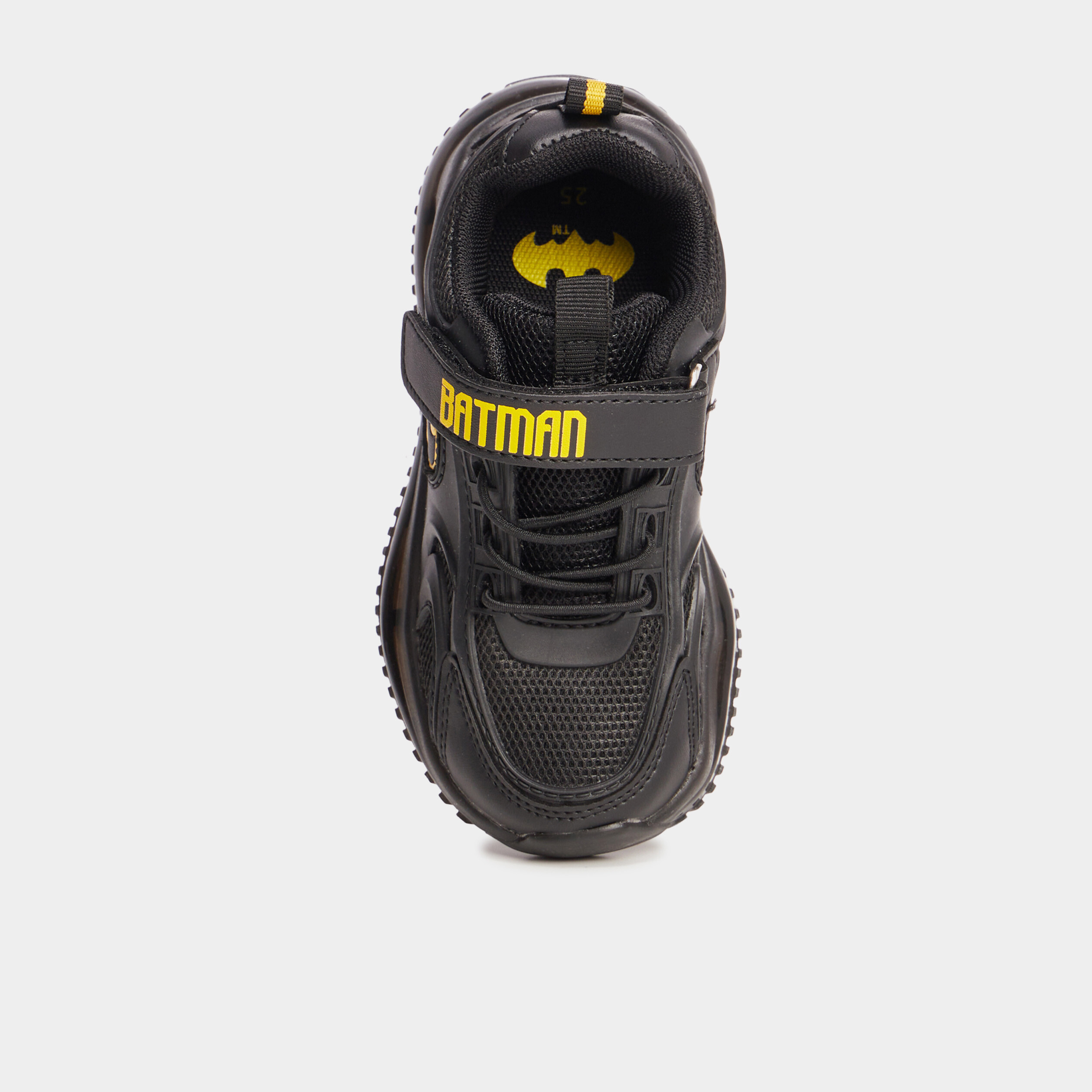 baskets running a scratchs batman noir garcon Baskets running à scratchs Batman noir garçon