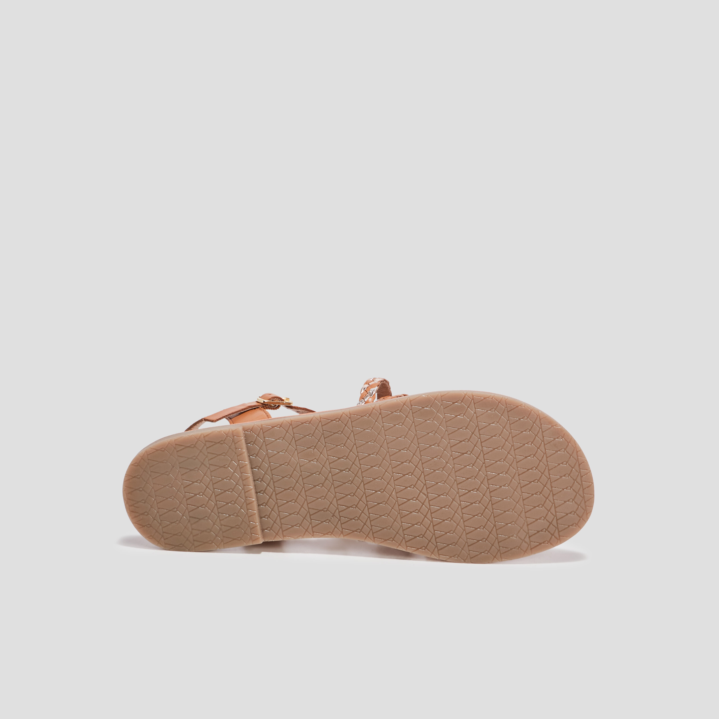 sandales en cuir creeks camel fille Sandales en cuir Creeks camel fille