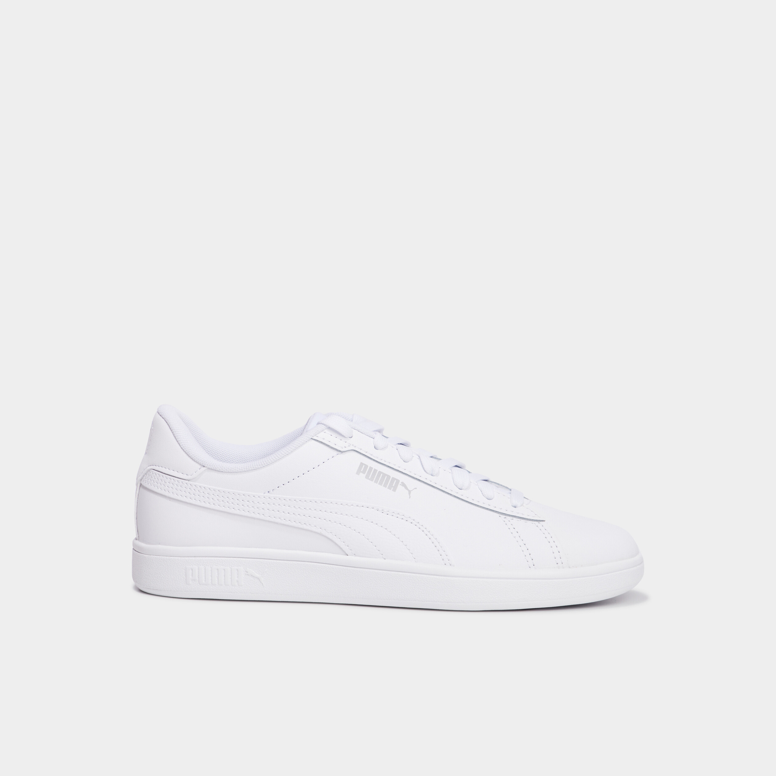 Tennis basses a lacets Puma blanc garcon La Halle
