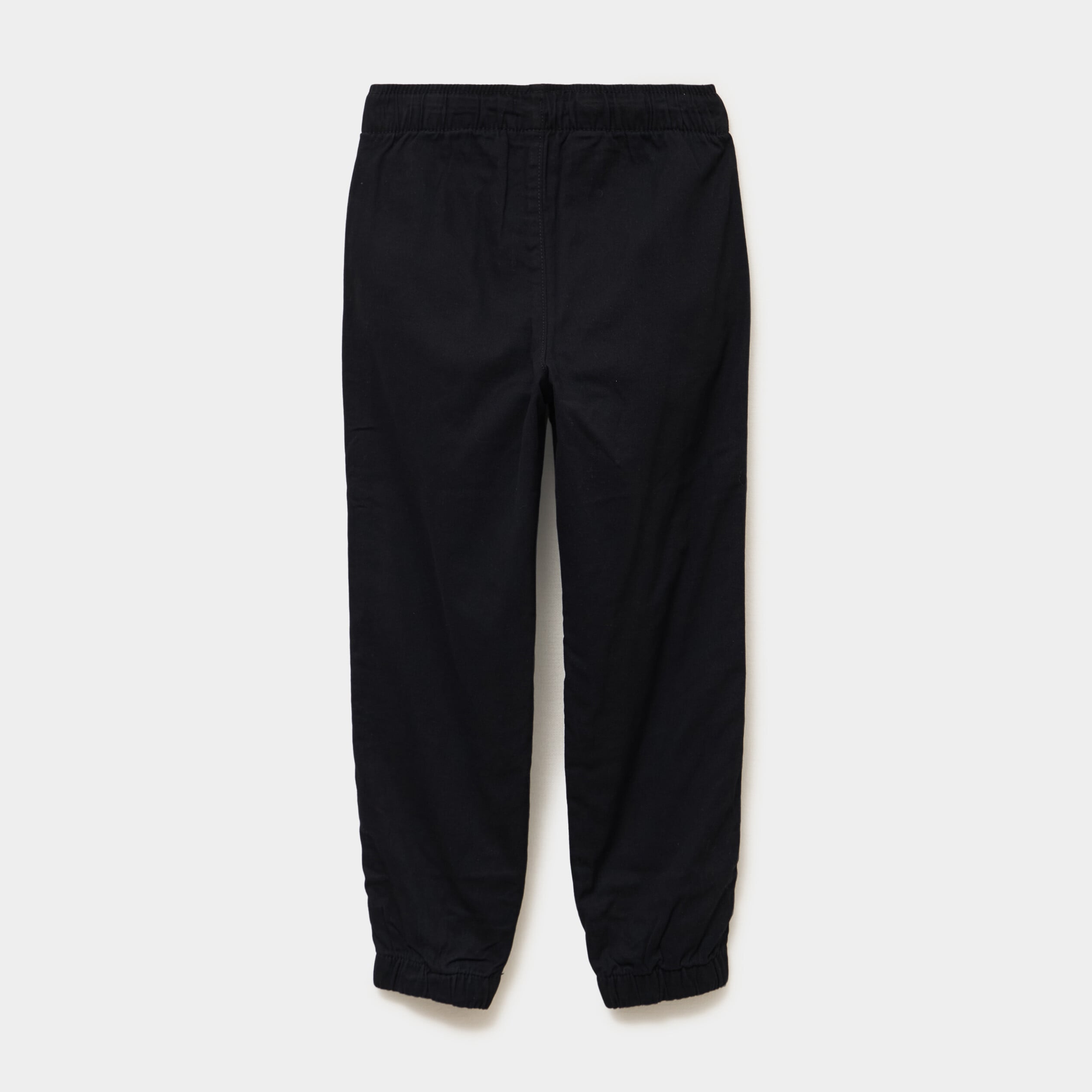 Pantalon jogger chaud doubl&eacute; coton noir gar&ccedil;on