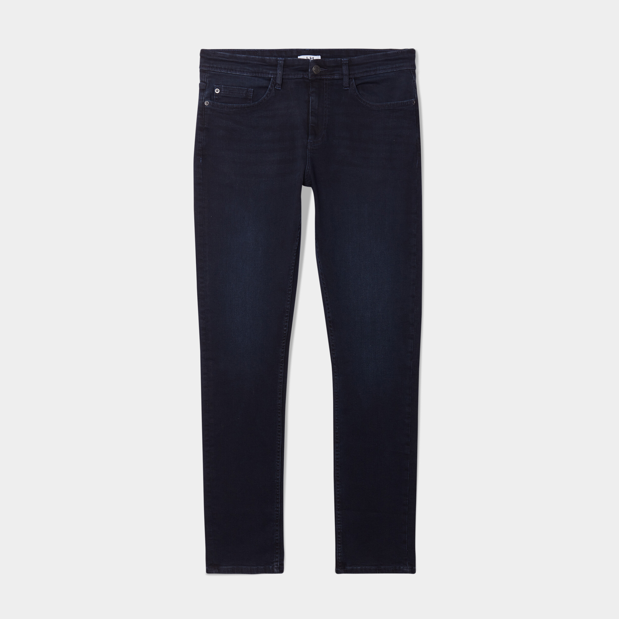 jeans slim 5 poches denim blue black homme Jeans slim 5 poches denim blue black homme