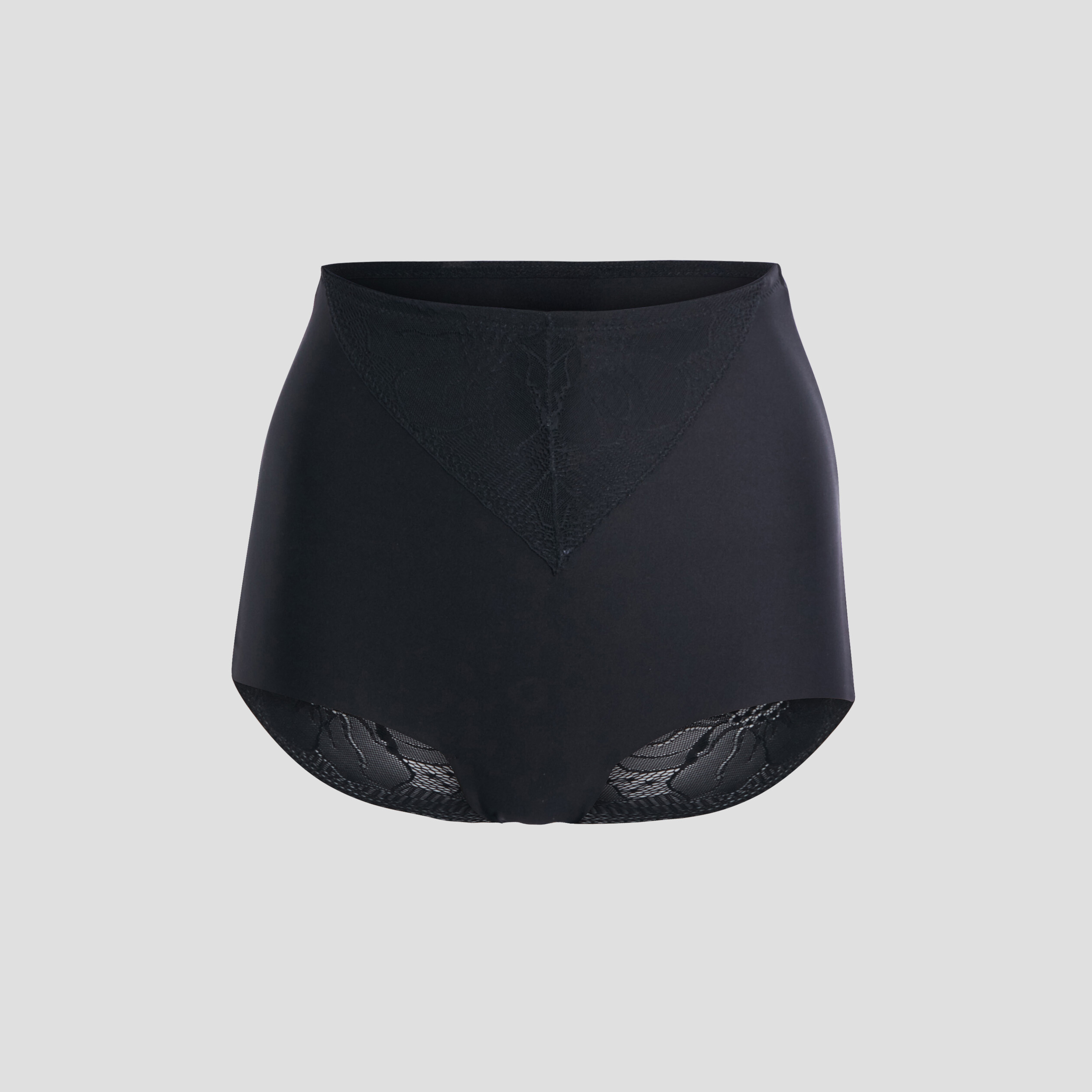 Culotte gainante micro dentelle noir femme