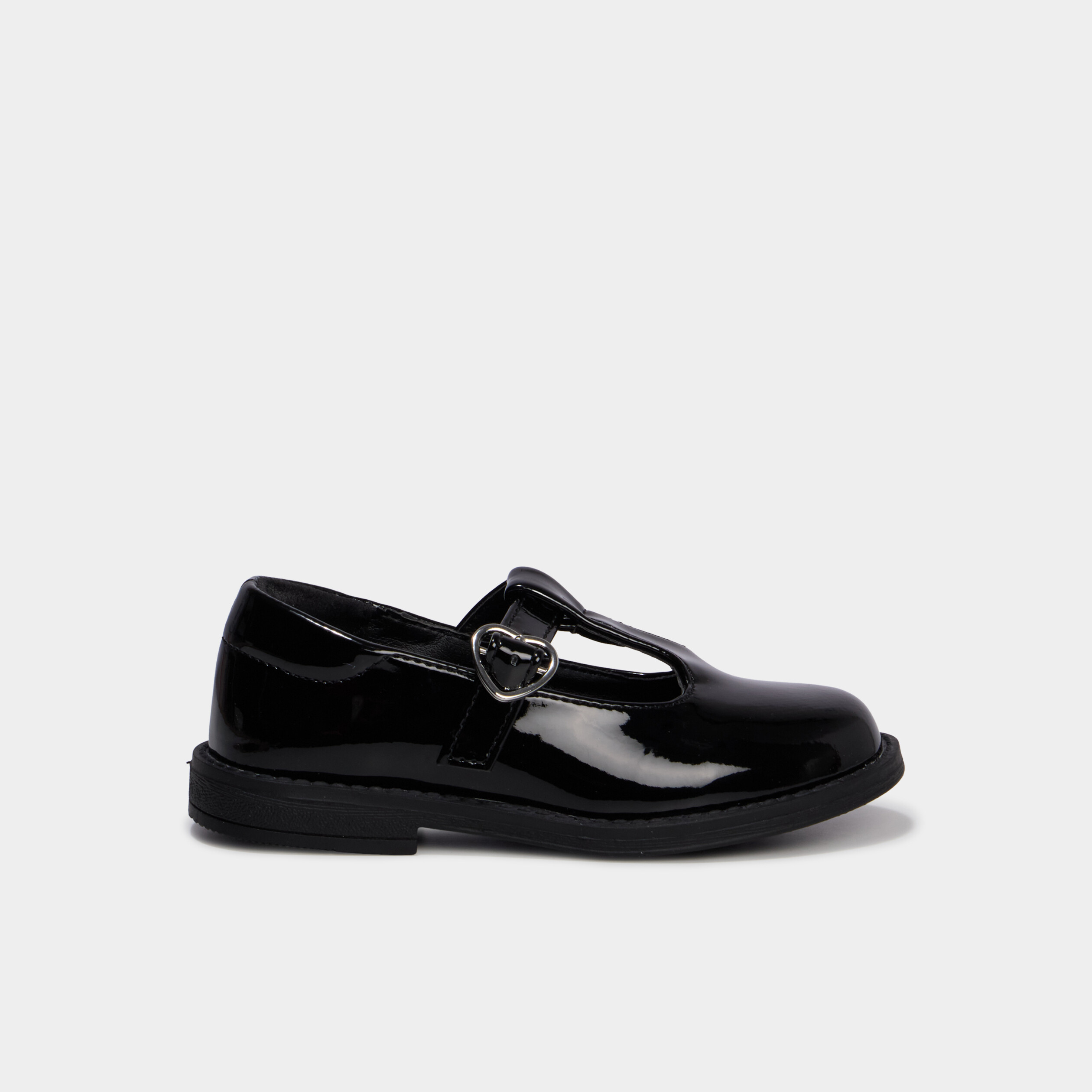 Babies salom&eacute; vernies noir fille