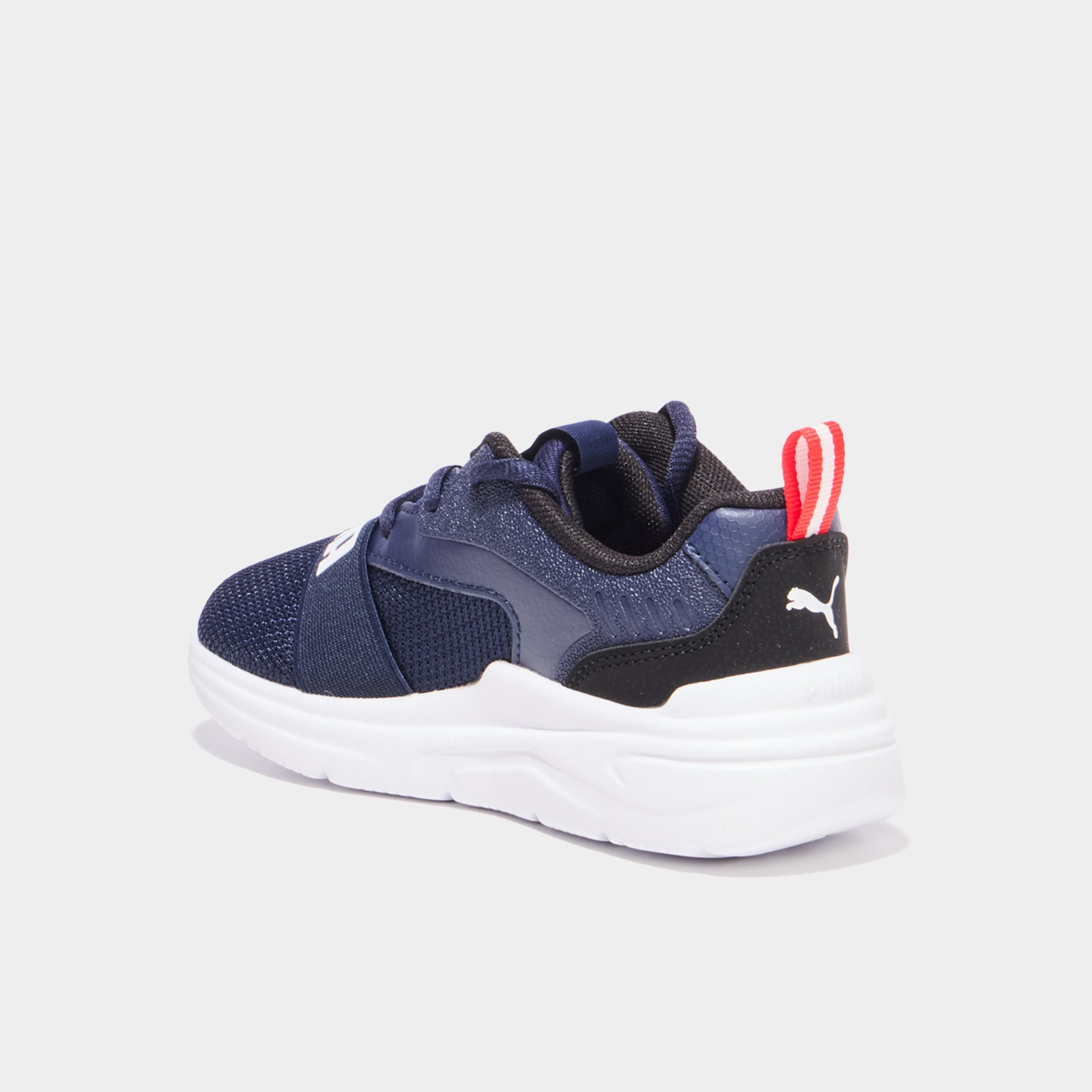 Baskets running Puma WIRED 2 bleu marine gar&ccedil;on