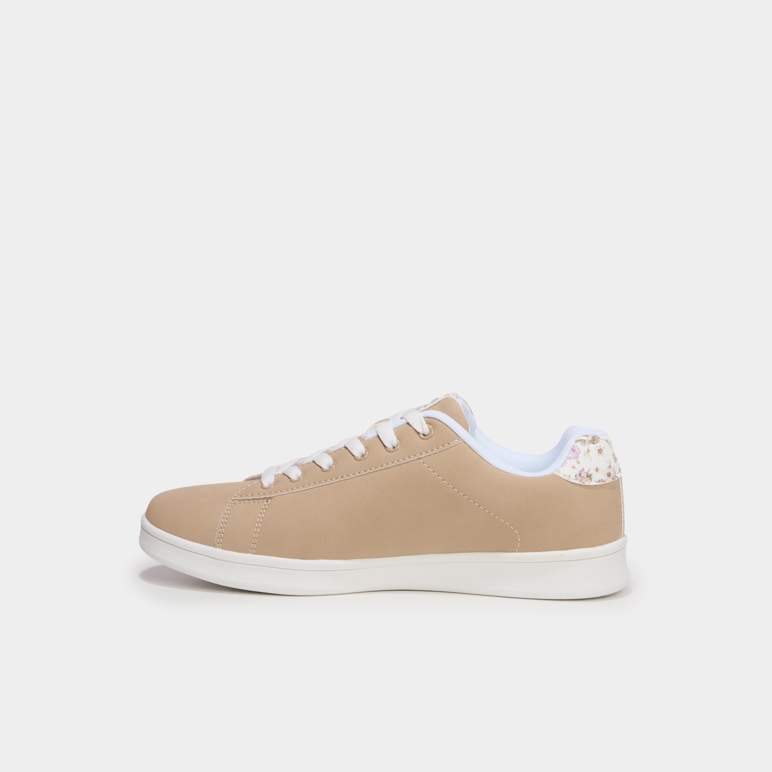 Baskets &agrave; lacets sable femme