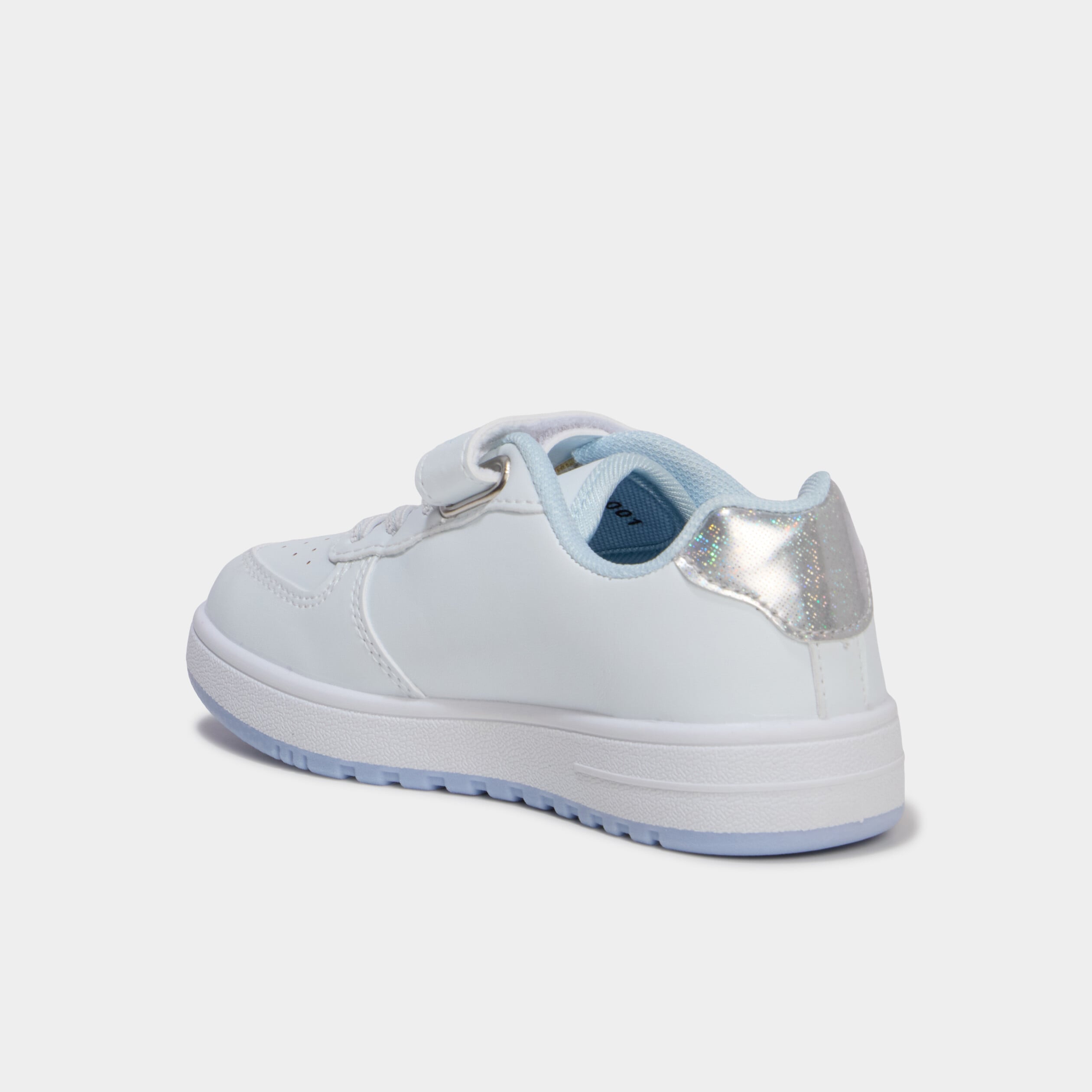 Tennis basses Reine des neiges blanc fille