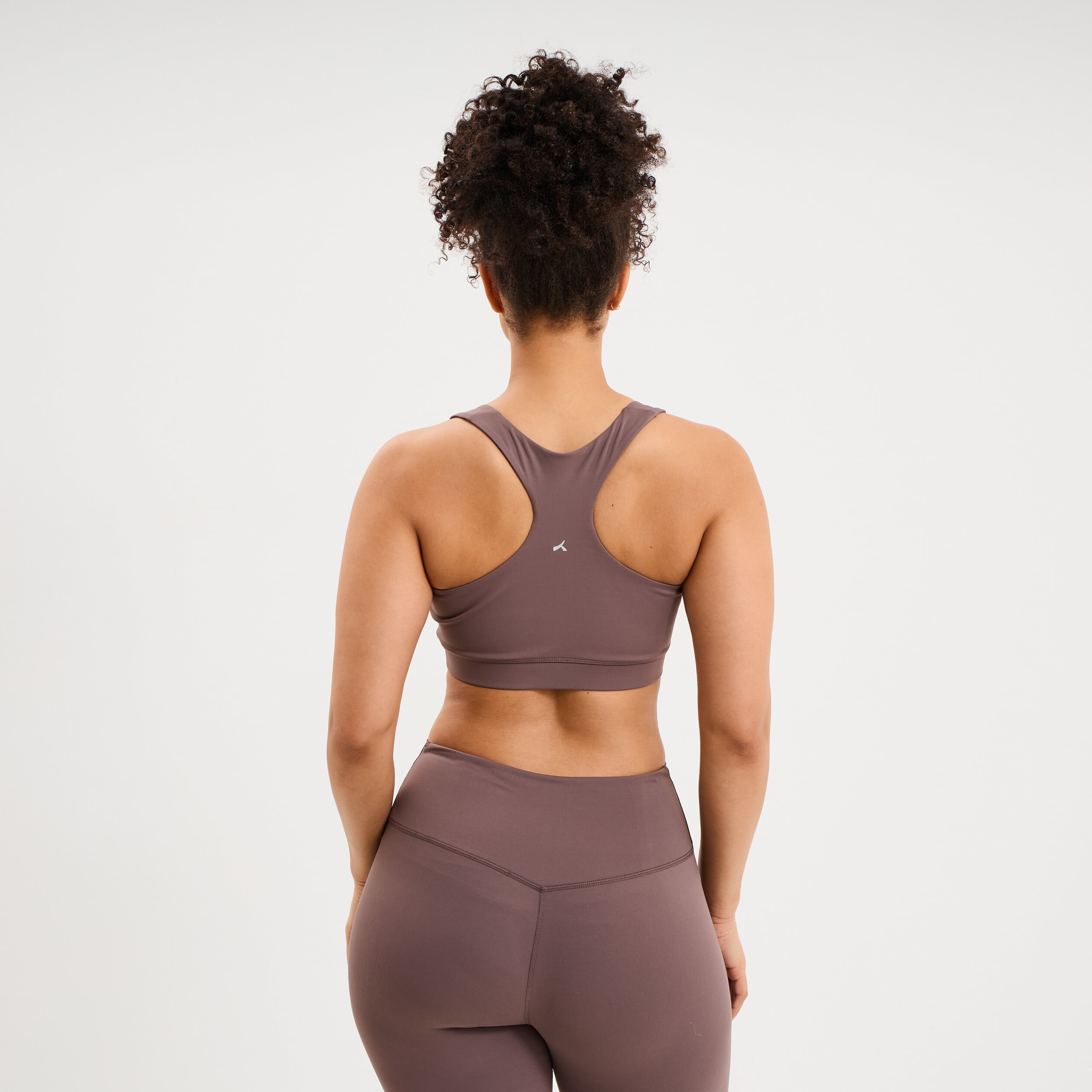 Brassi&egrave;re de sport dos nageur mauve femme