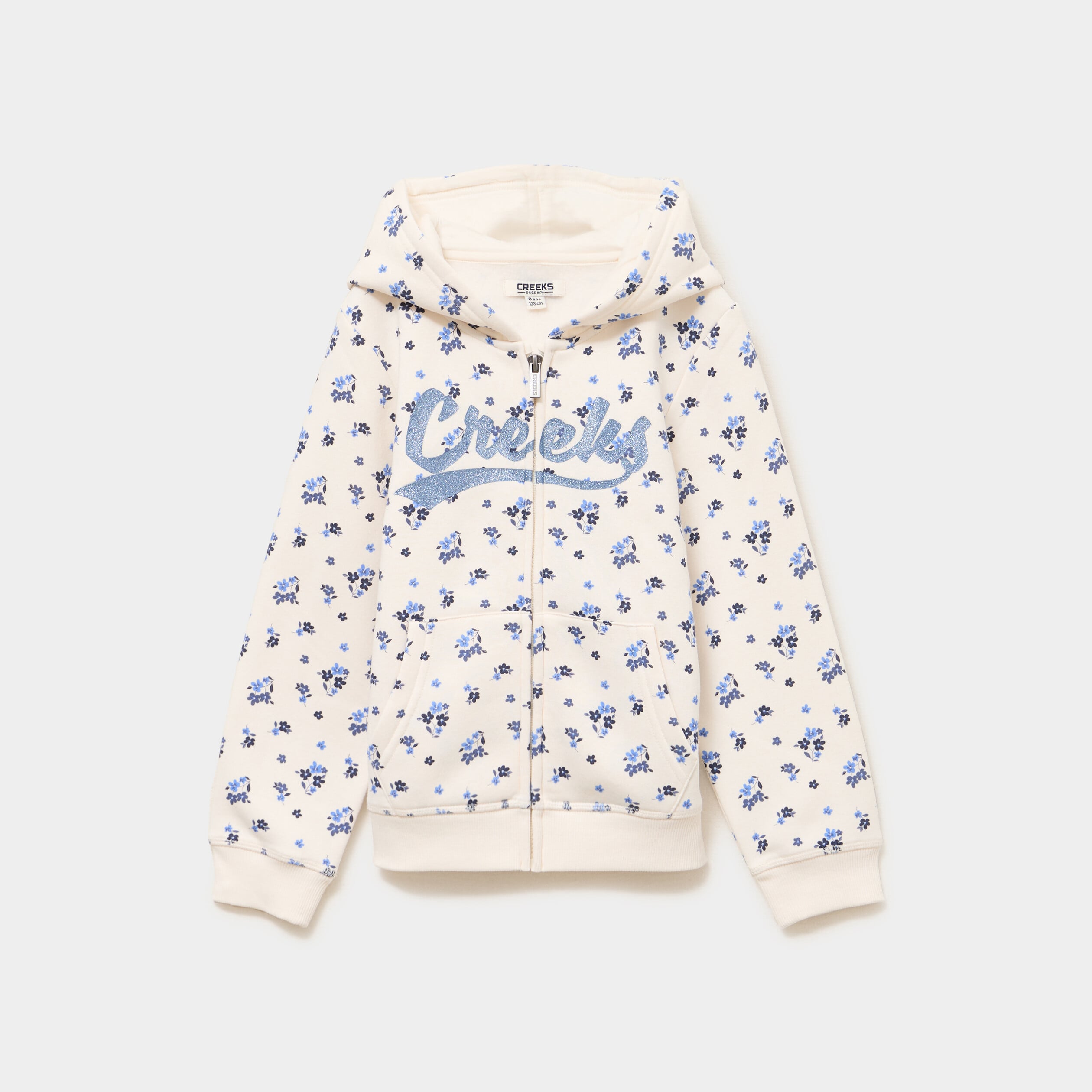 Sweat-shirt fille blanc cassé 2-3 ans TEX : le sweat-shirt à Prix