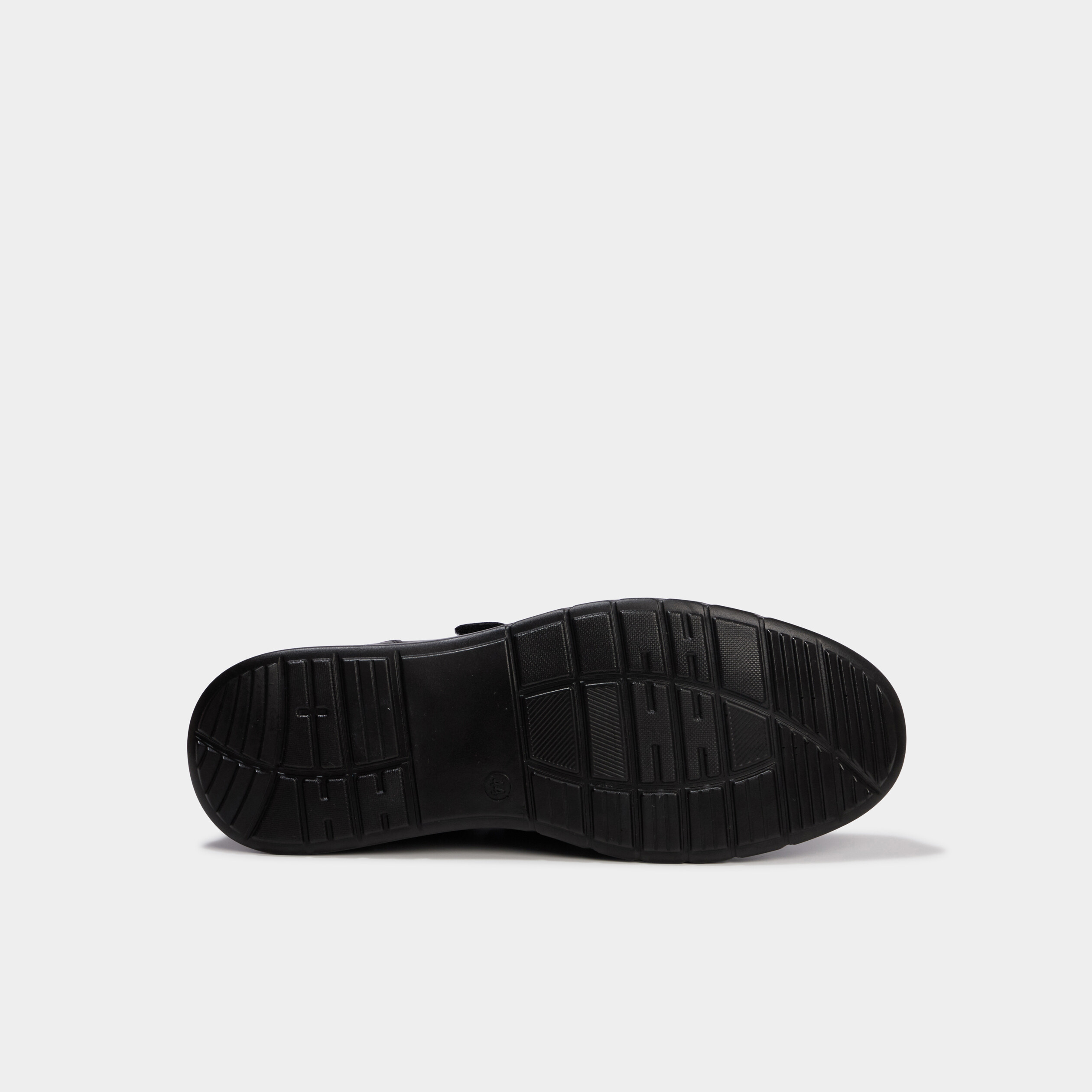 Baskets &agrave; scratchs confort noir homme