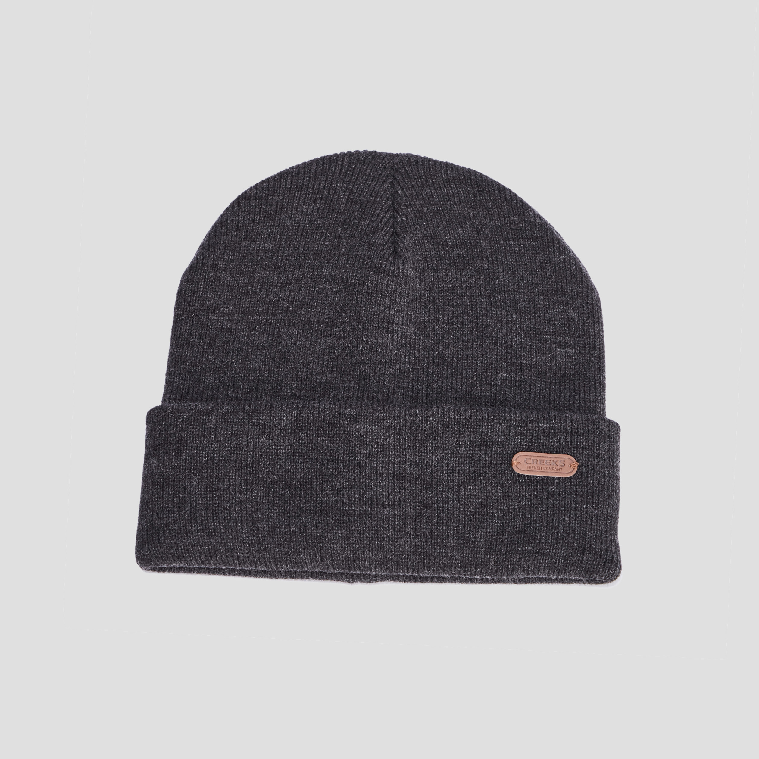Bonnet Creeks gris foncé homme