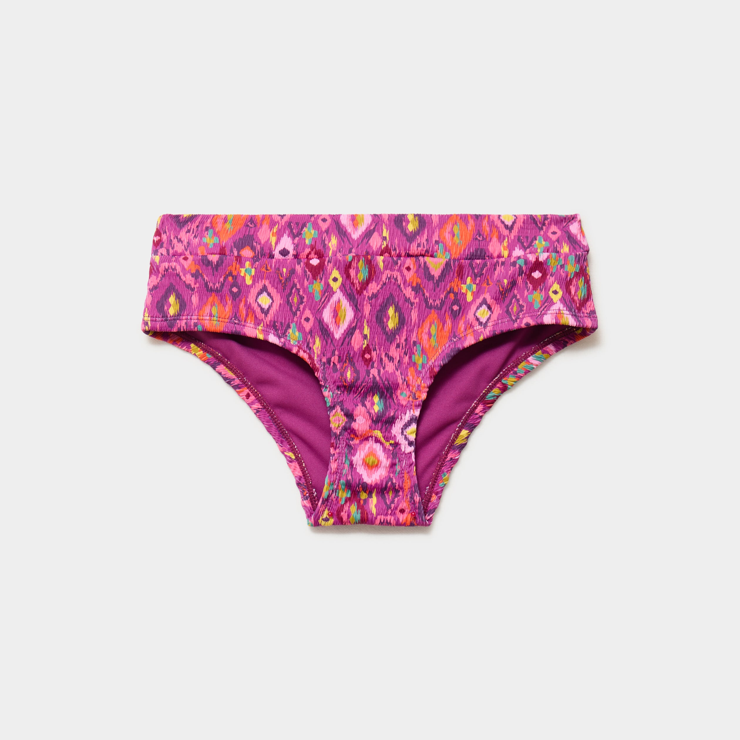 Bas de maillot de bain shorty violet femme