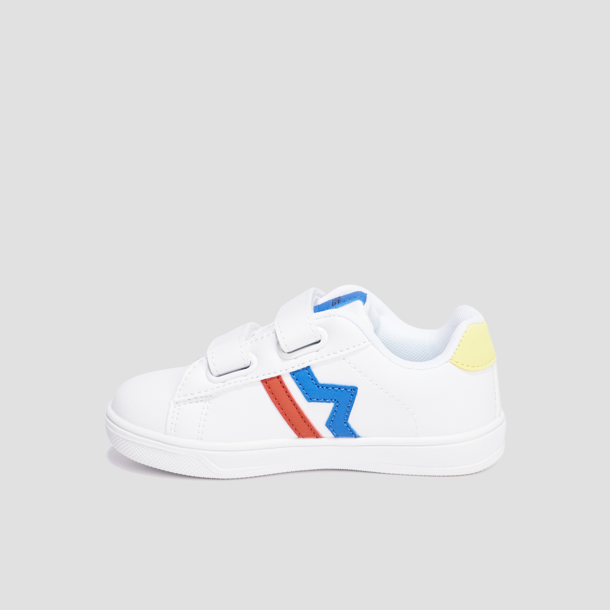 tennis basses a scratchs creeks thisto blanc garcon Tennis basses à scratchs Creeks Thisto blanc garçon