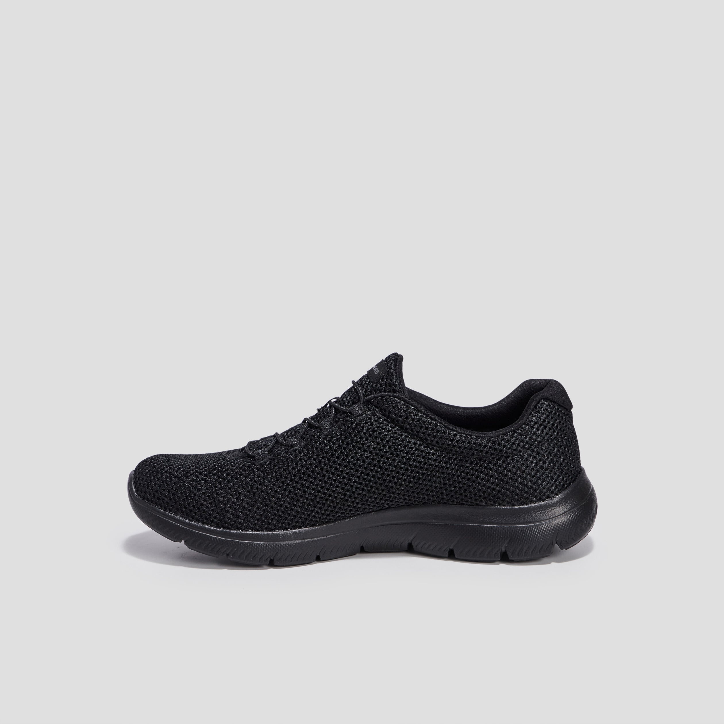 Runnings &agrave; lacets Skechers Summits noir femme