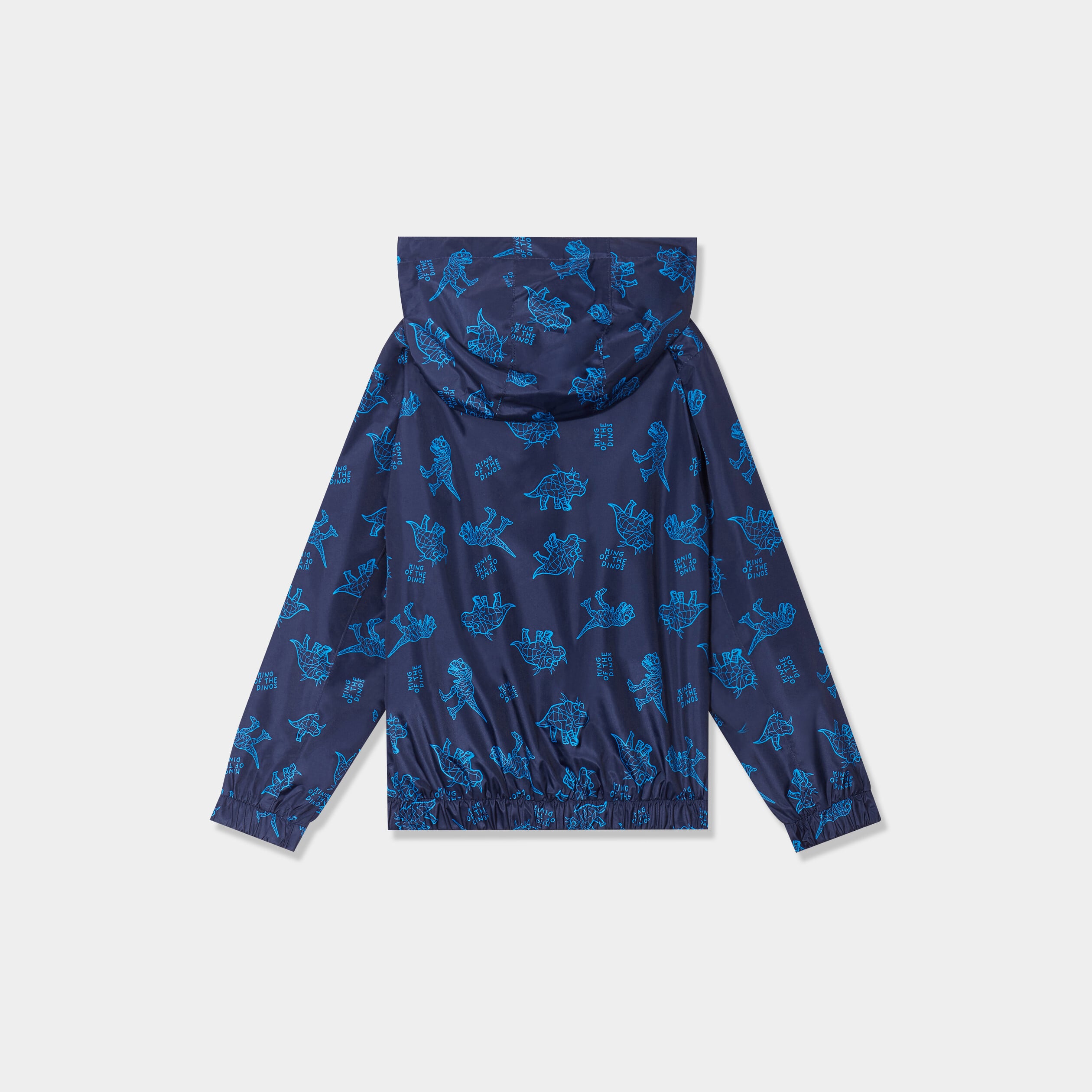 Blouson &agrave; capuche bleu marine gar&ccedil;on