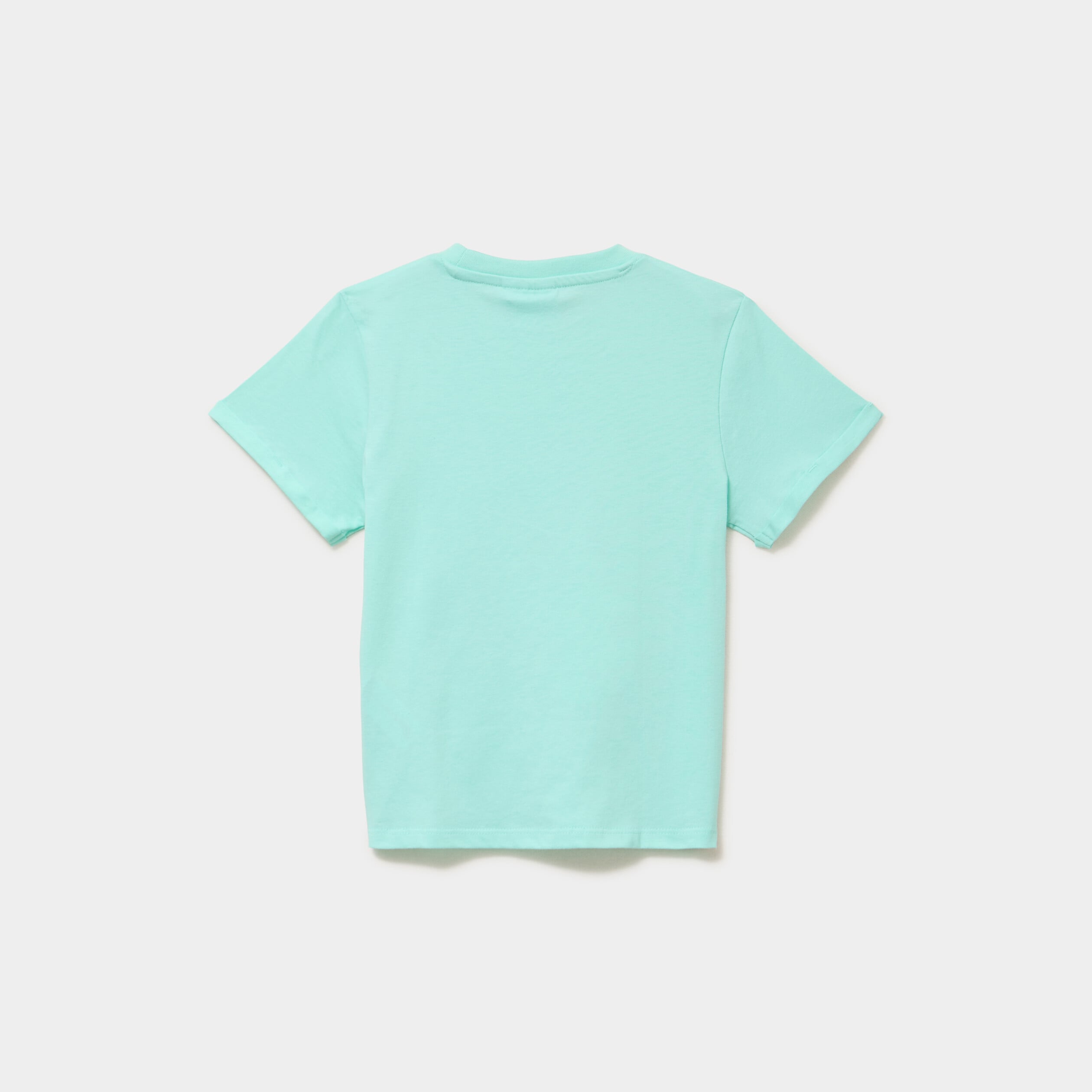 T-shirt coton manches courtes Minnie vert clair fille