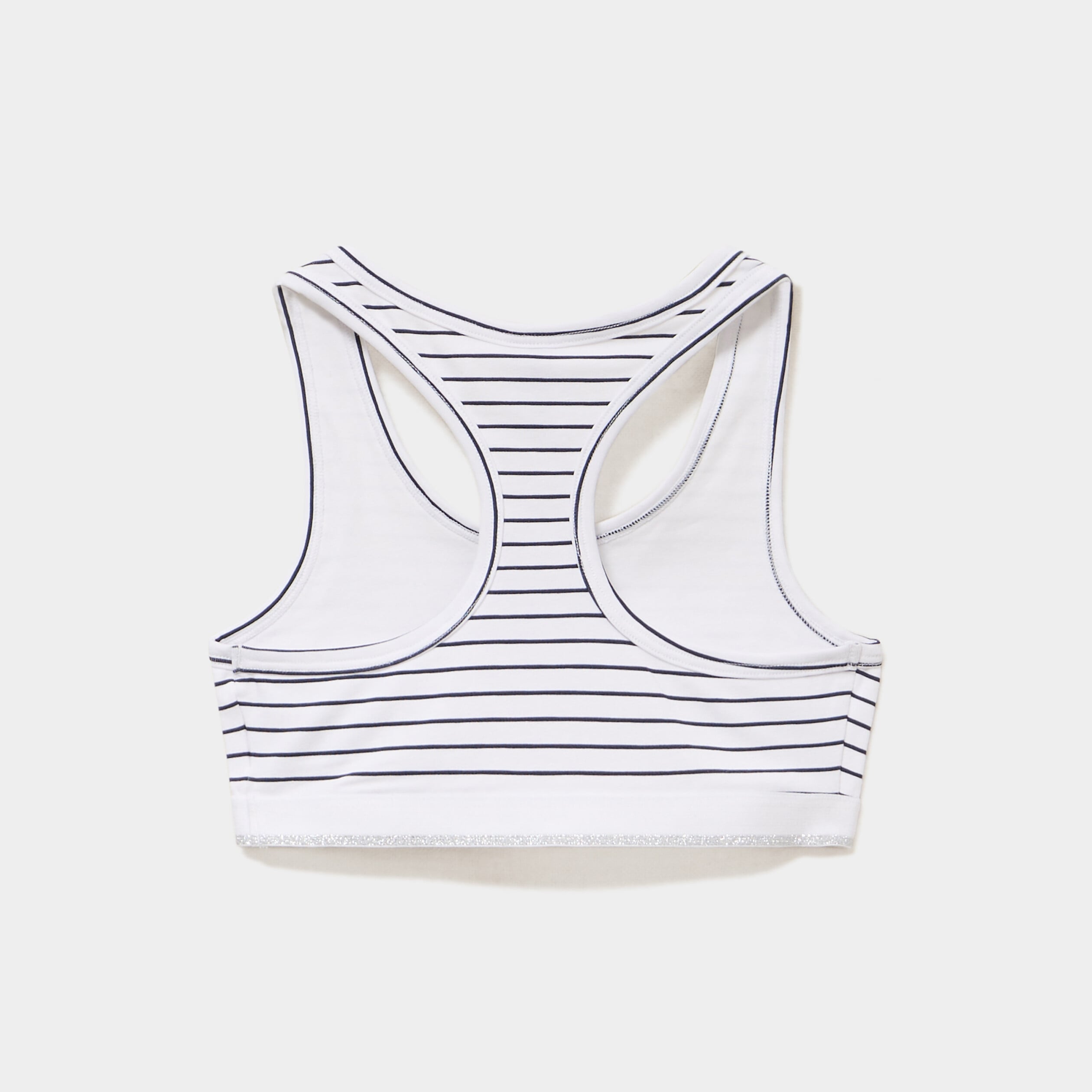 Lot 2 brassi&egrave;res dos nageur blanc fille