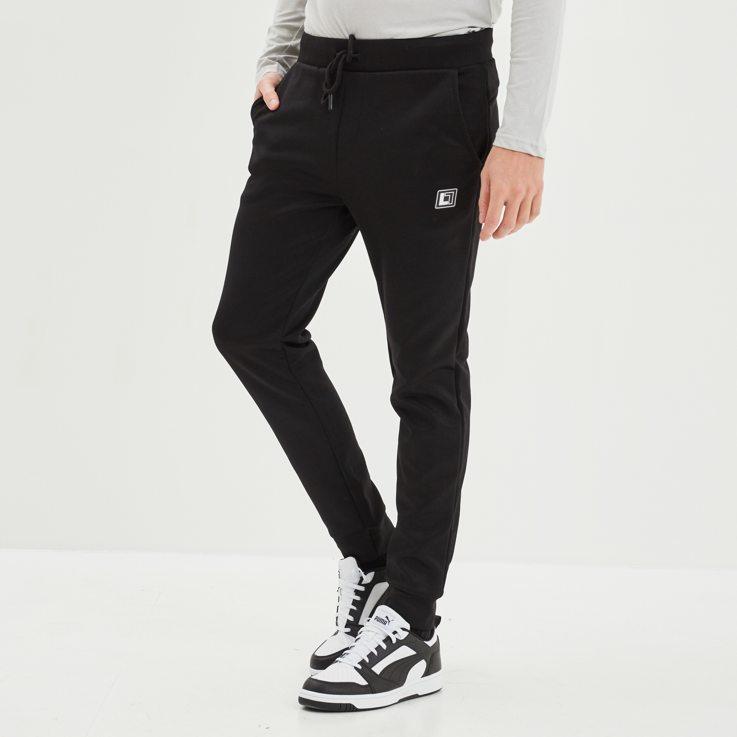 Pantalon de jogging slim Liberto noir homme