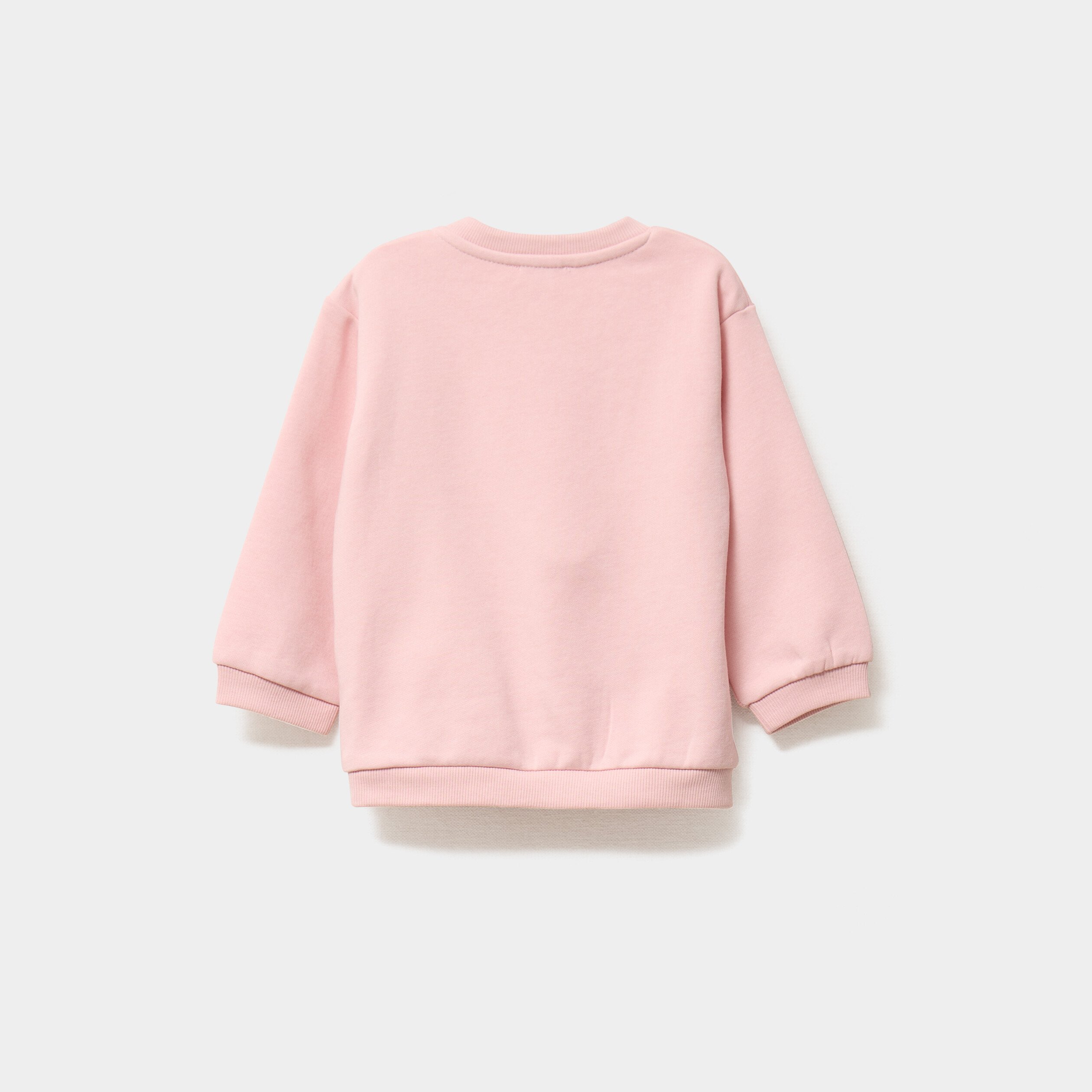 ensemble sweat et legging rose clair bebef Ensemble sweat et legging rose clair bébé fille
