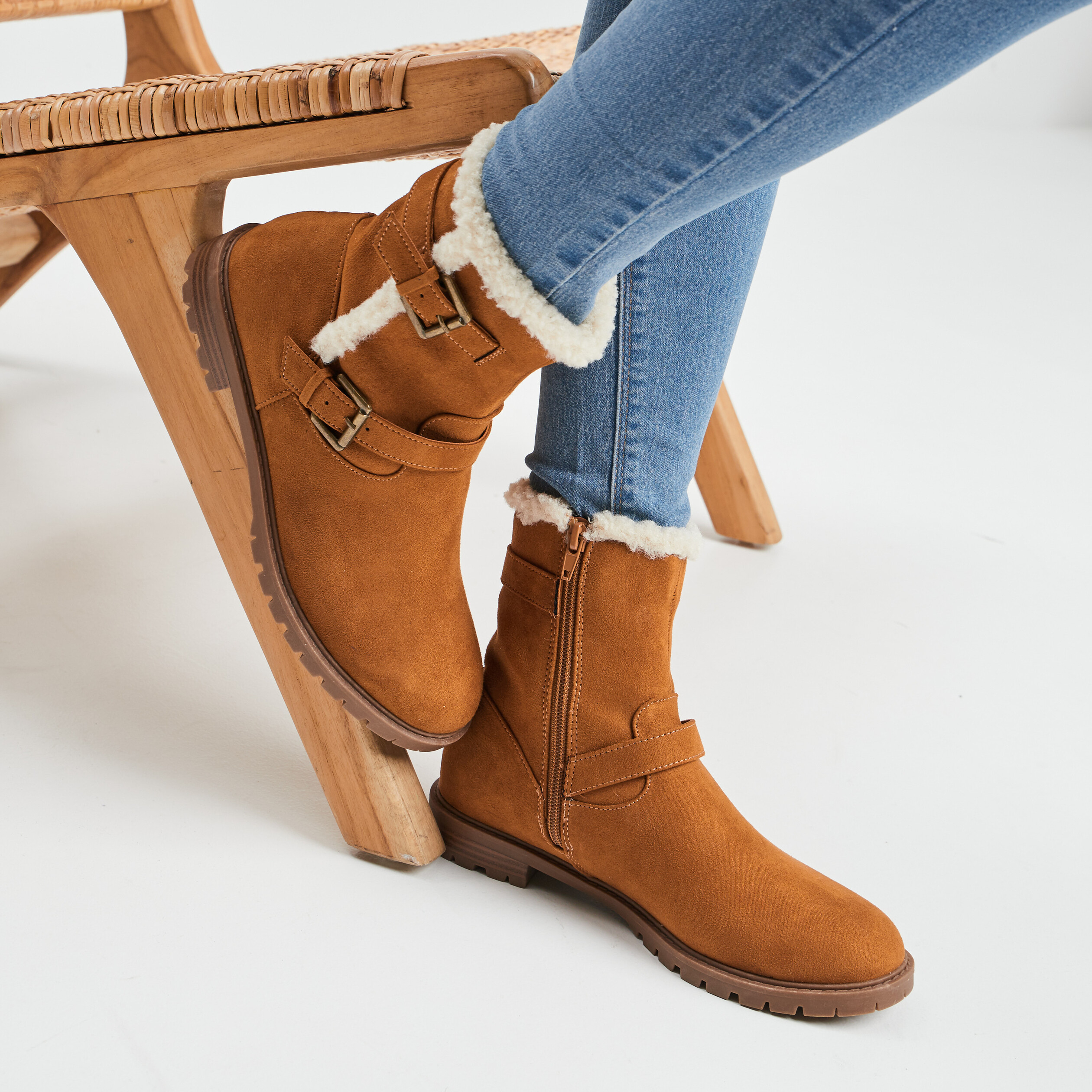 bottines femmes fourrées