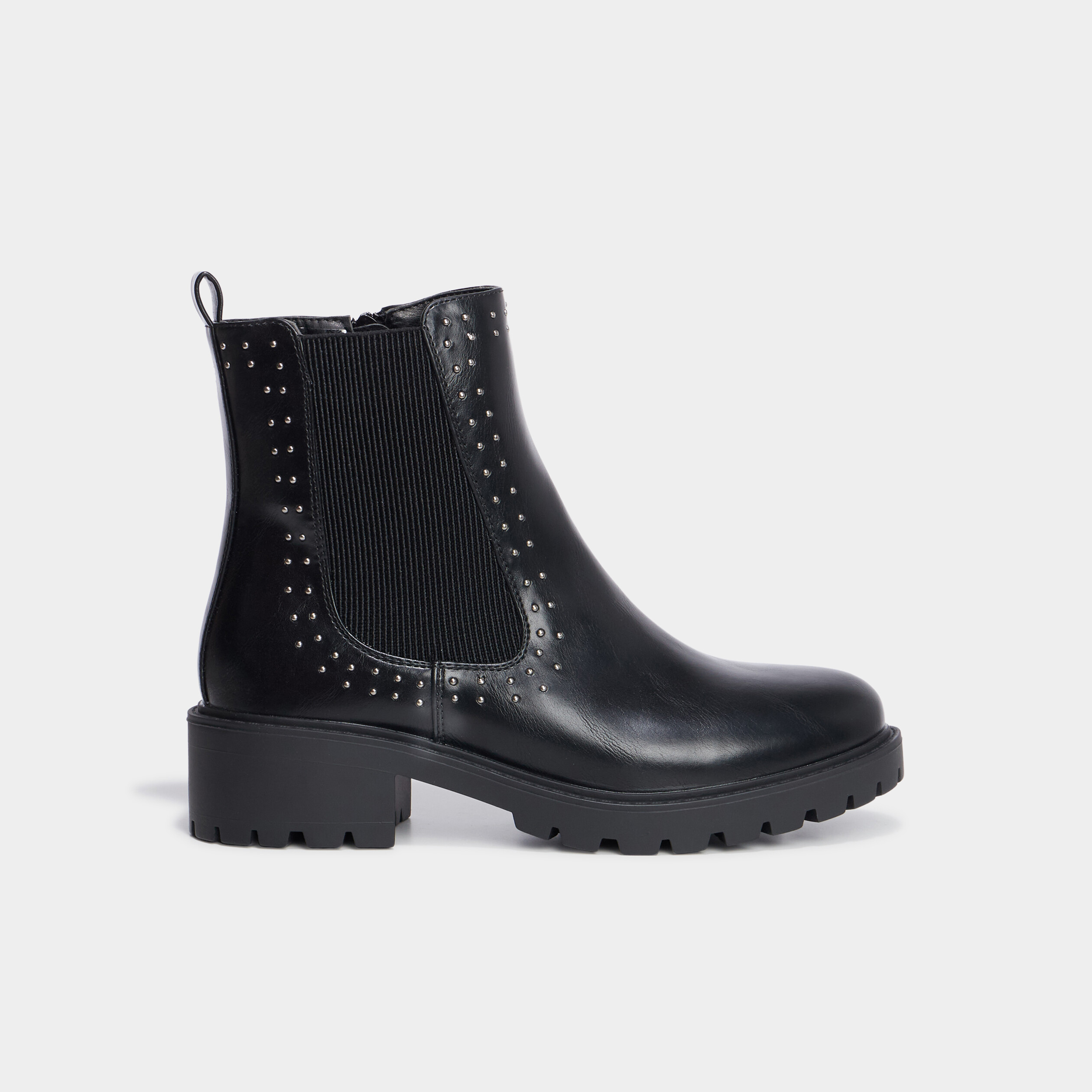Bottine a clou noir shop