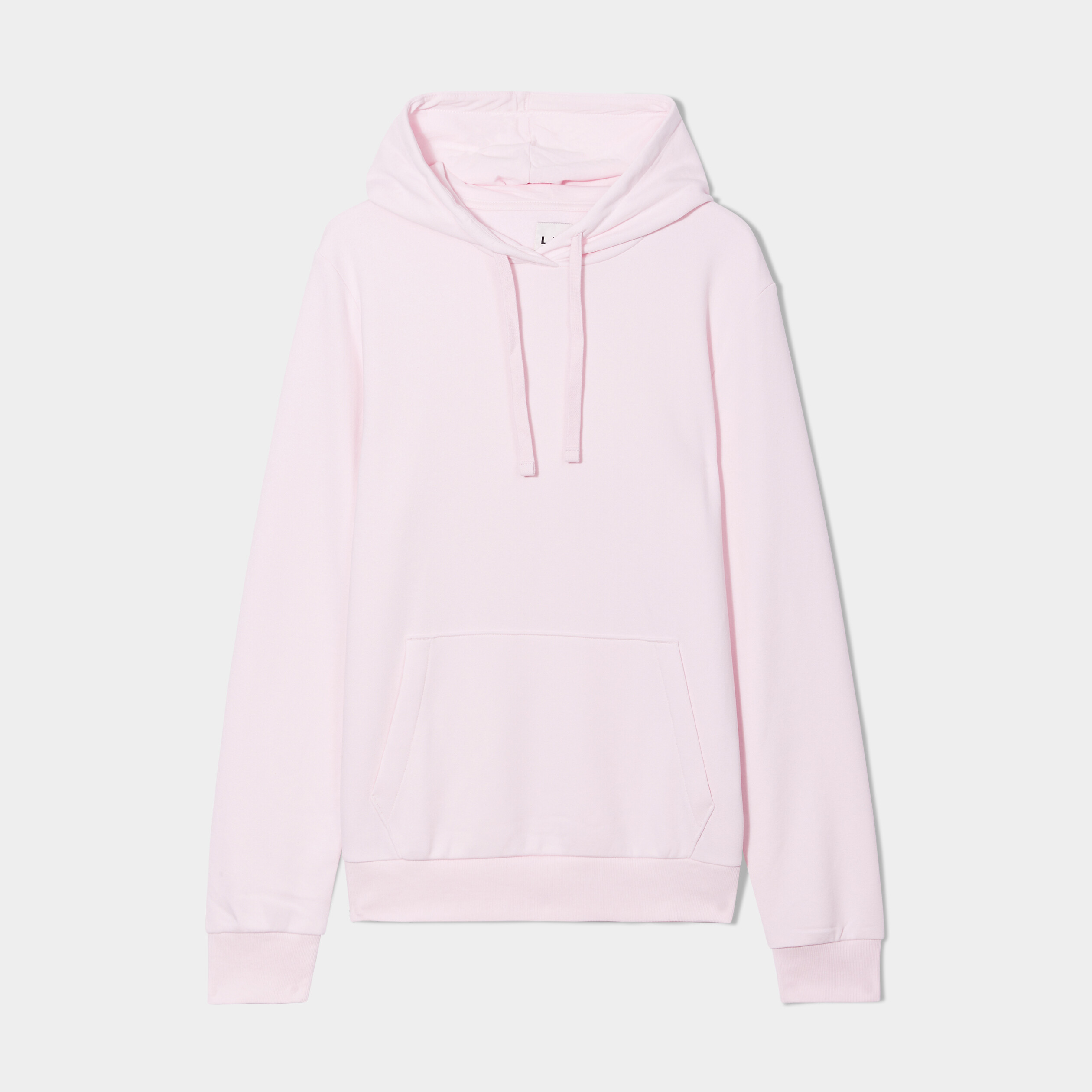 Sweat molleton capuche hoodie rose clair homme