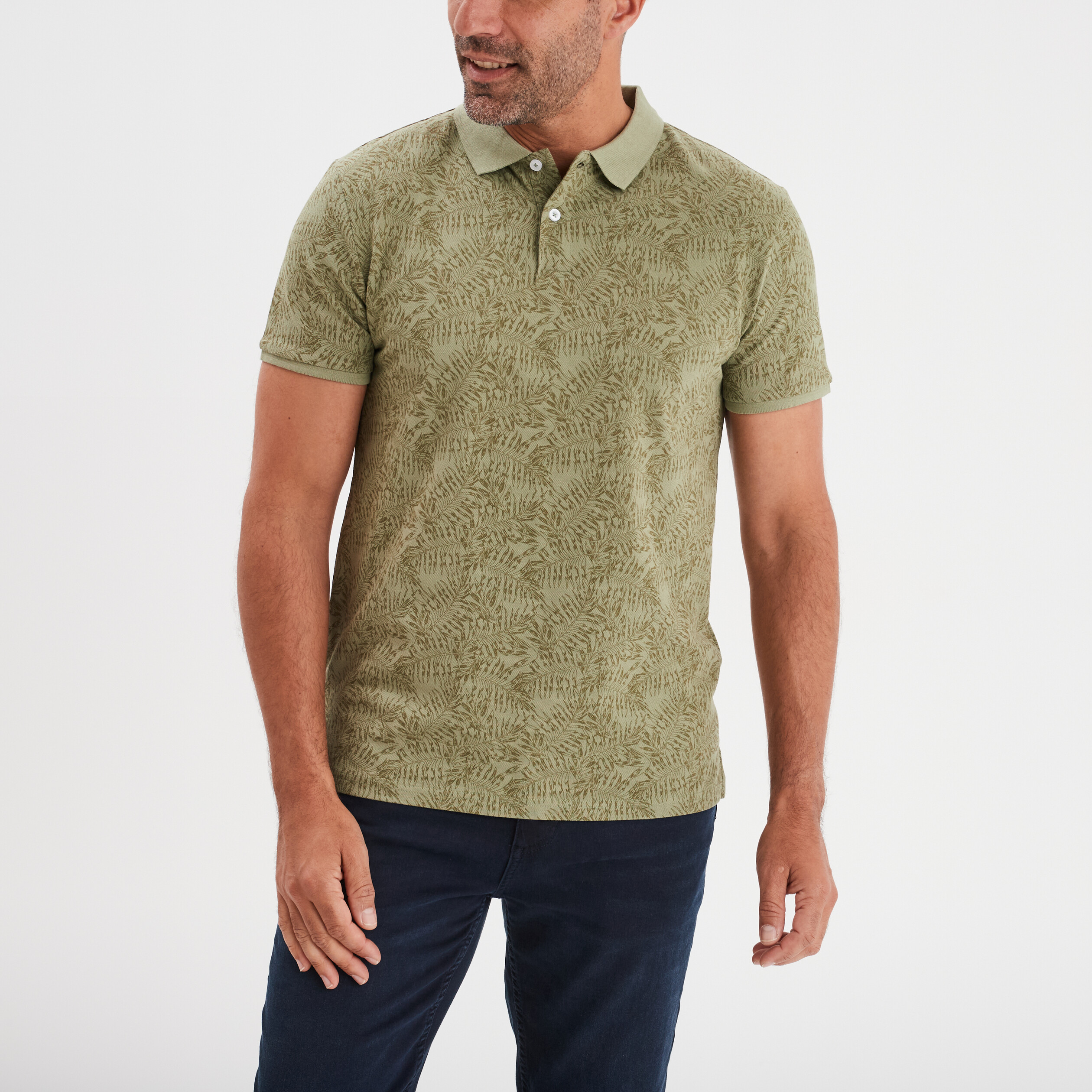 polo manches courtes creeks vert kaki homme Polo manches courtes Creeks vert kaki homme