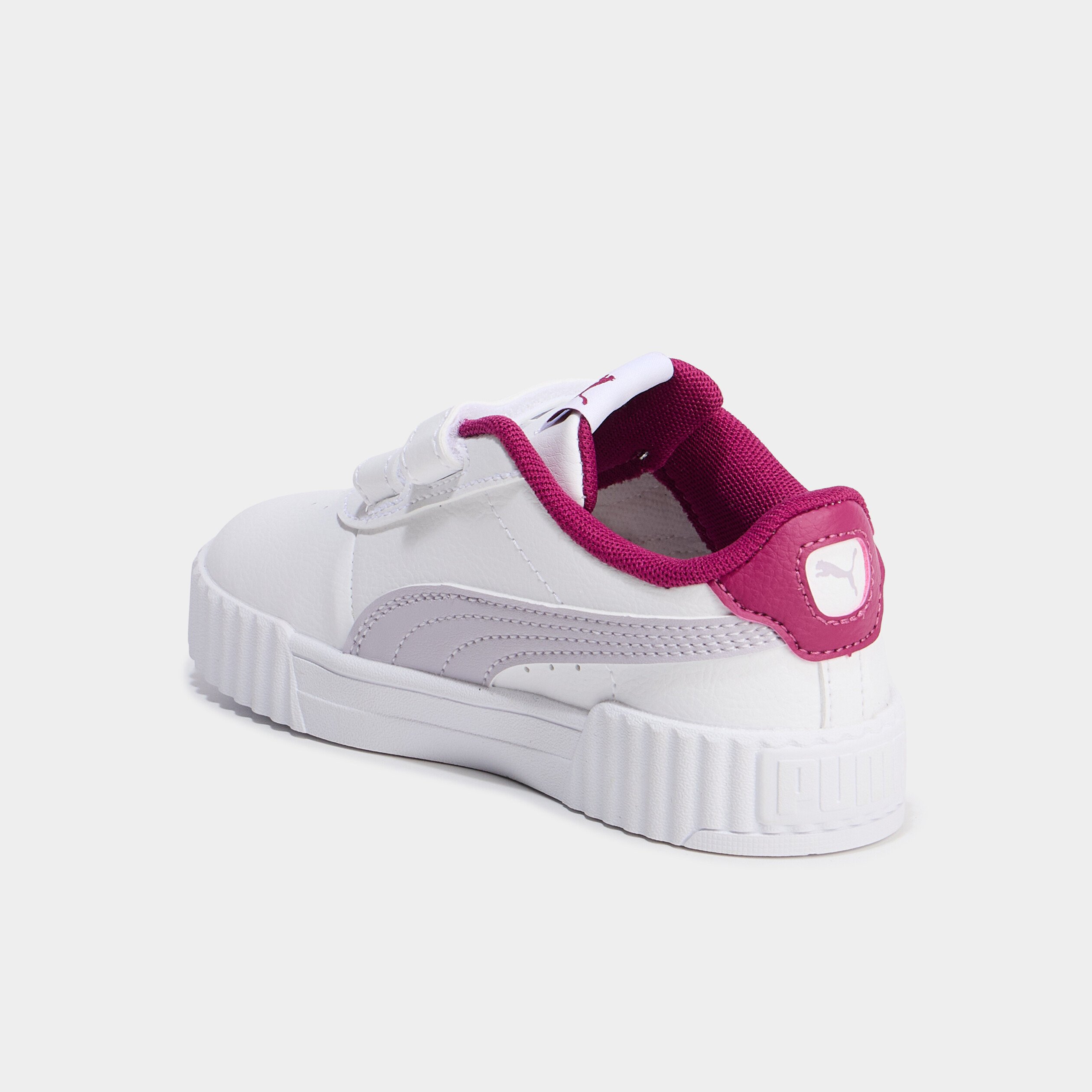 tennis basses a scratchs puma carina violet fille Tennis basses à scratchs Puma Carina violet fille