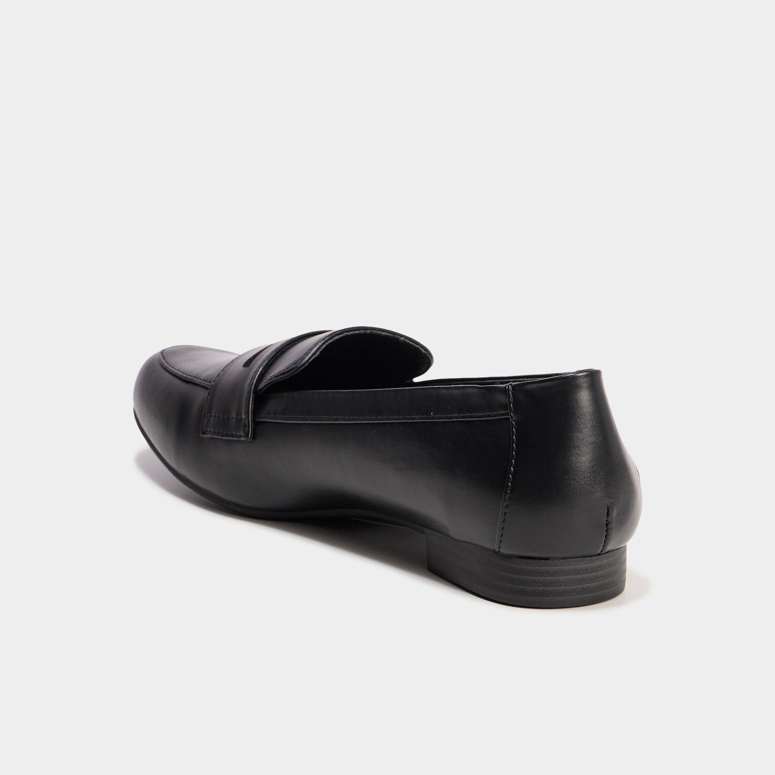 mocassins bout carre noir femme Mocassins bout carré noir femme