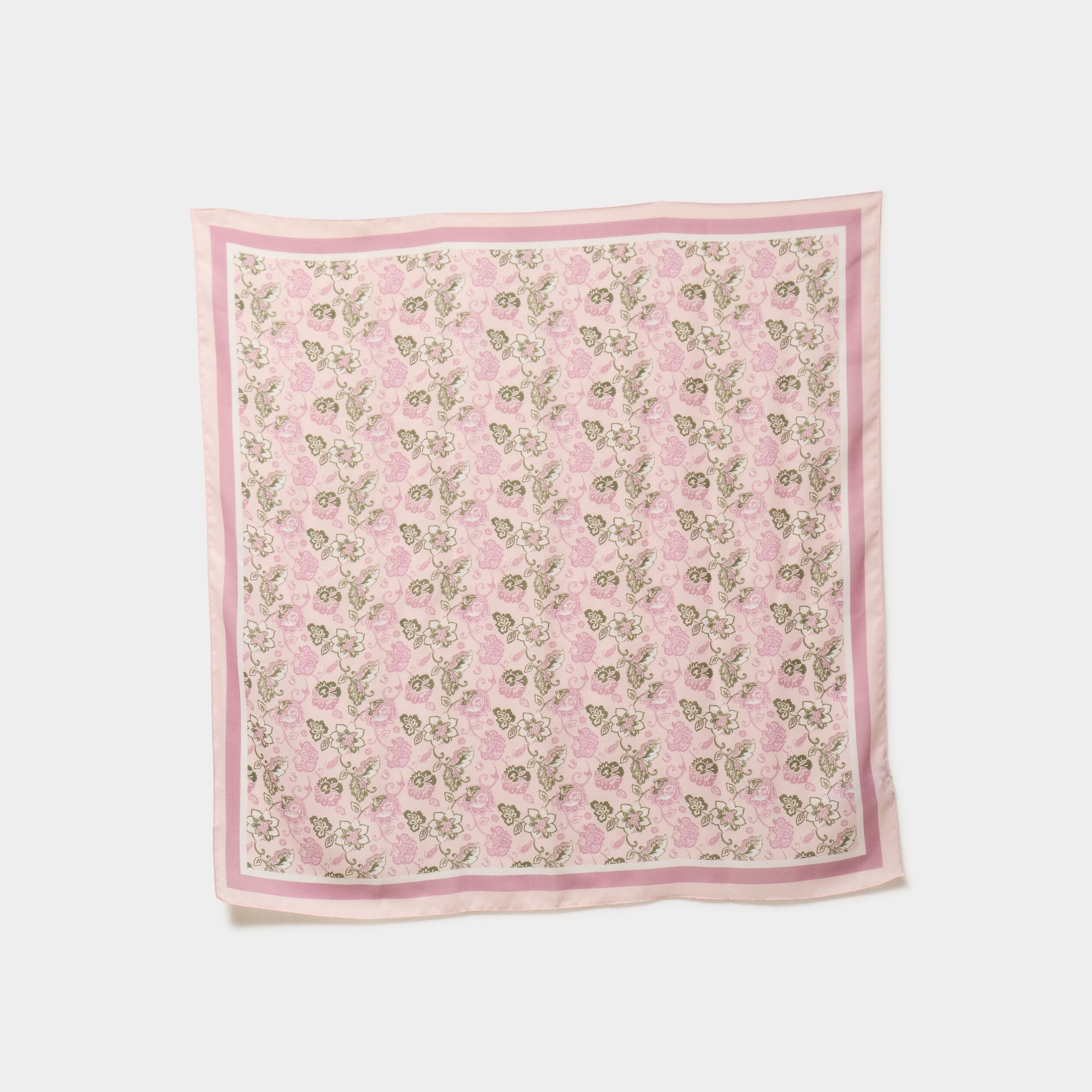 foulard rose femme Foulard rose femme