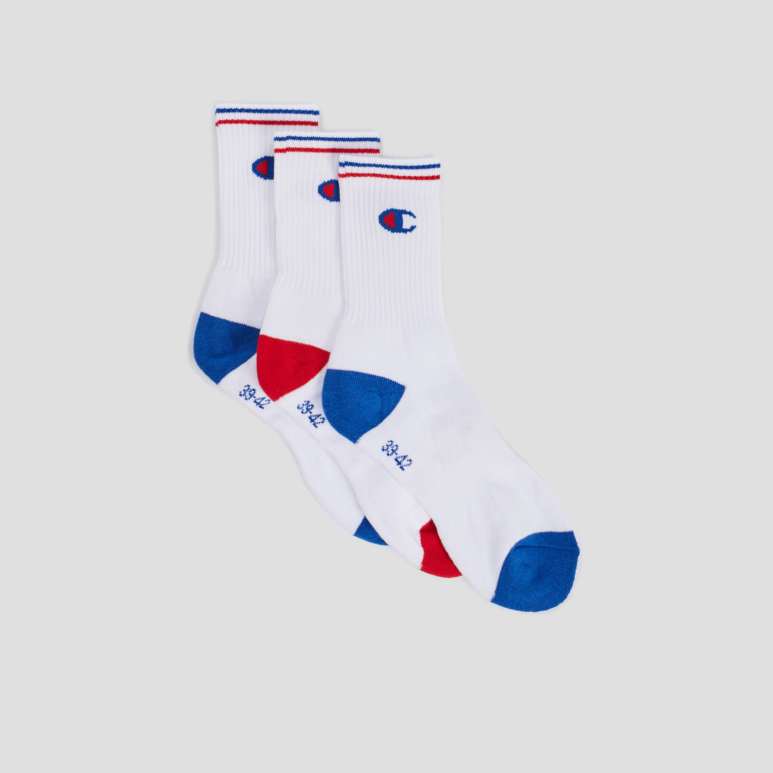 Chaussettes de sport Champion blanc homme