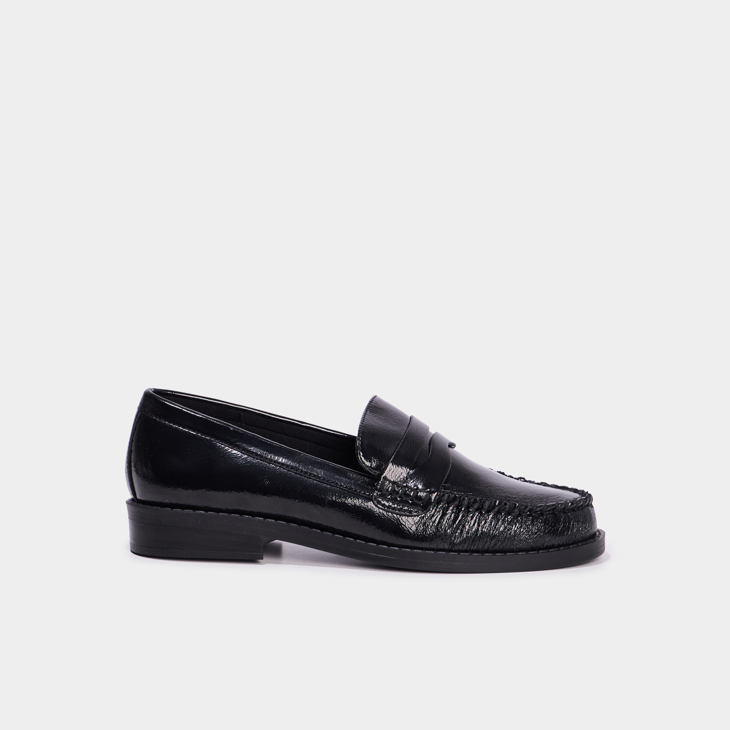 mocassins vernis noir femme Mocassins vernis noir femme