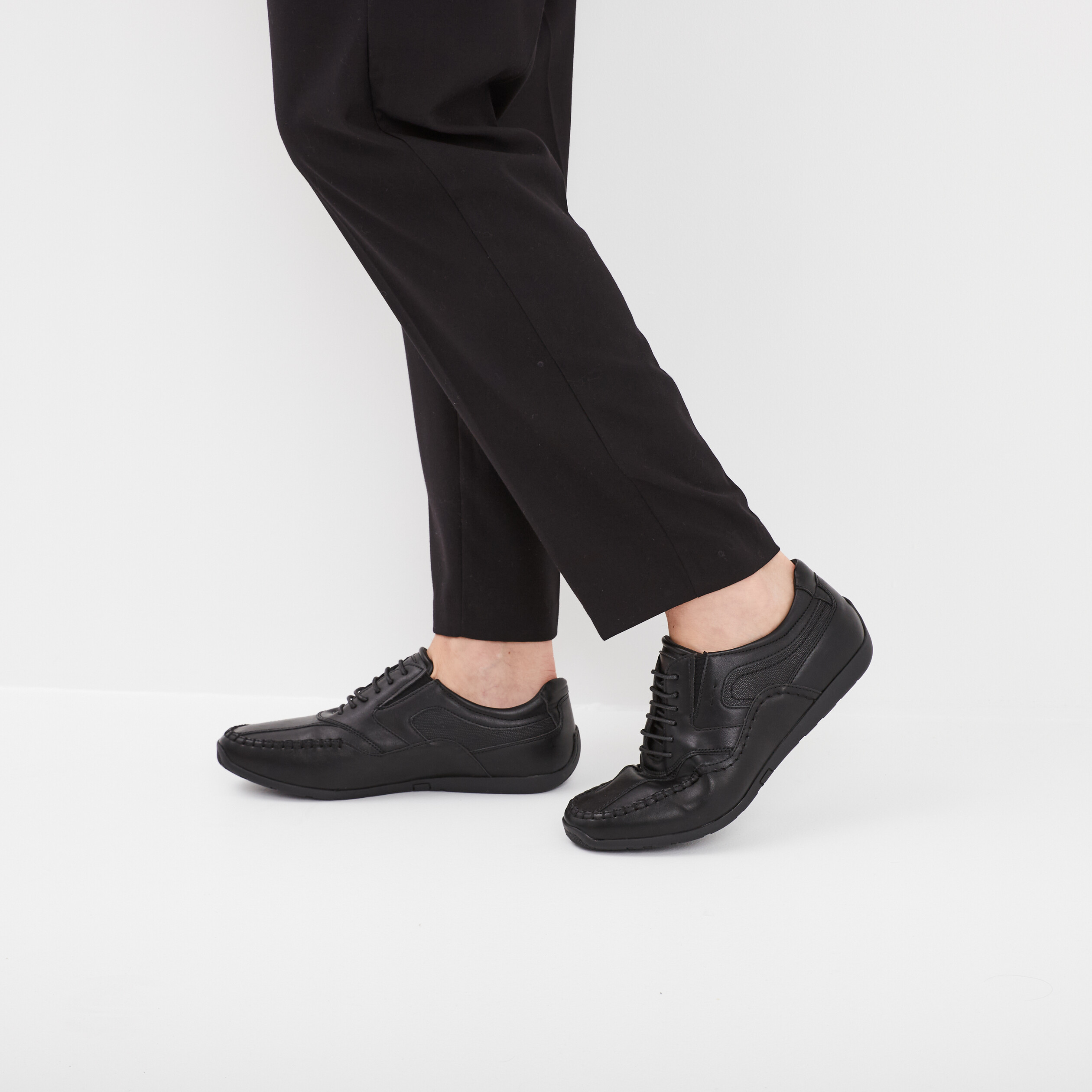 derbies effet similicuir noir homme Derbies effet similicuir noir homme