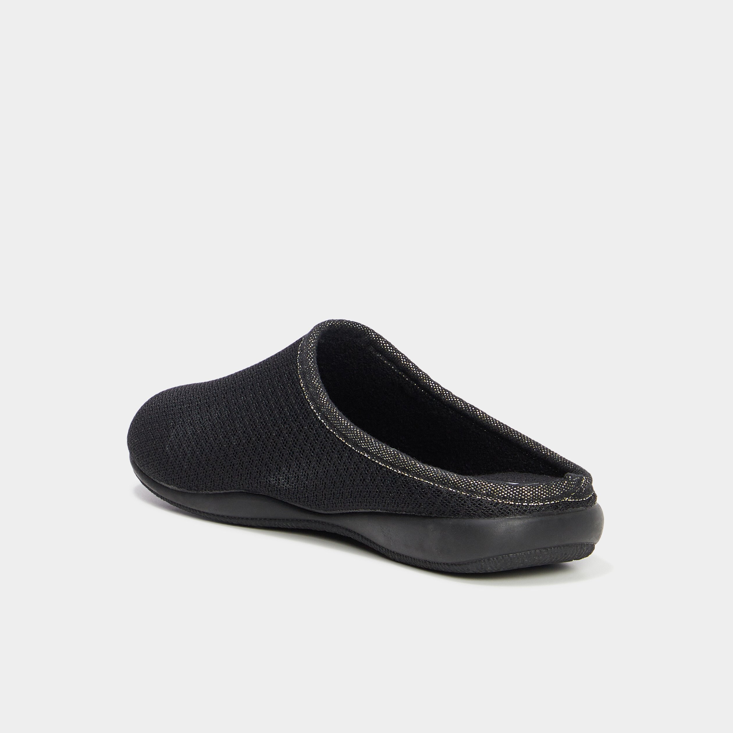 chaussons mules noir femme Chaussons mules noir femme
