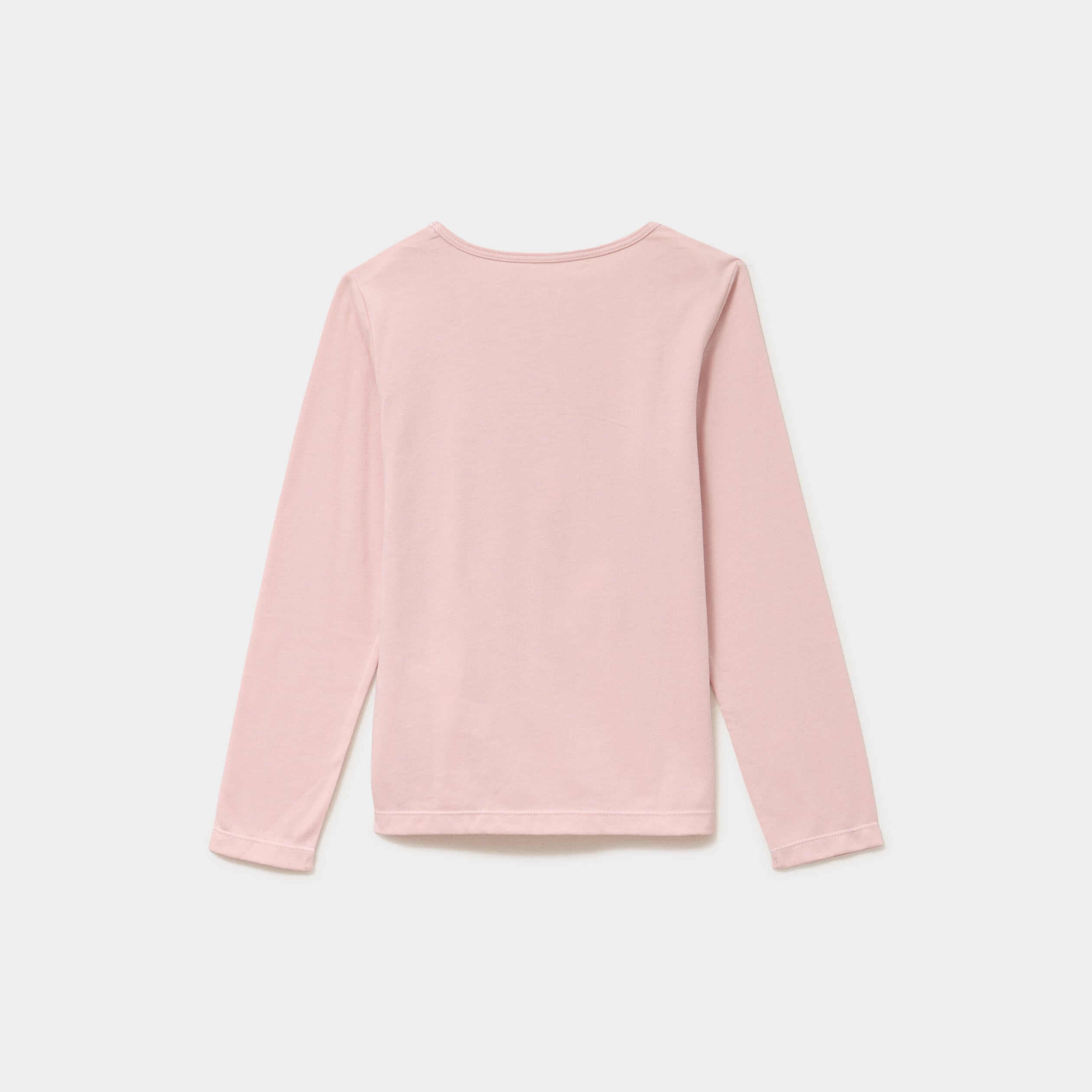 Ensemble pyjama pantalon et t-shirt rose clair fille