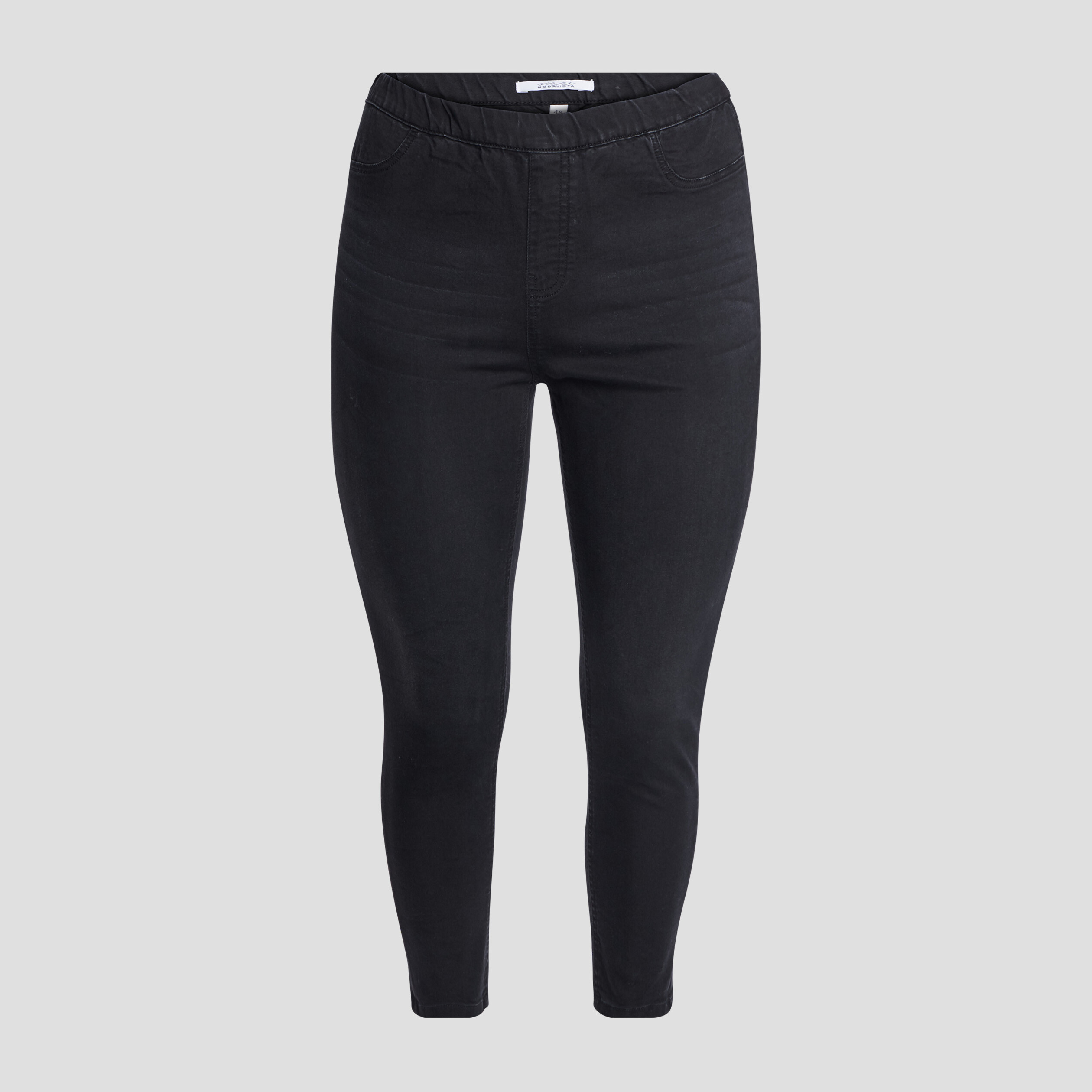 pantalon jegging taille haute noir femmegt Pantalon jegging taille haute noir femme grande taille