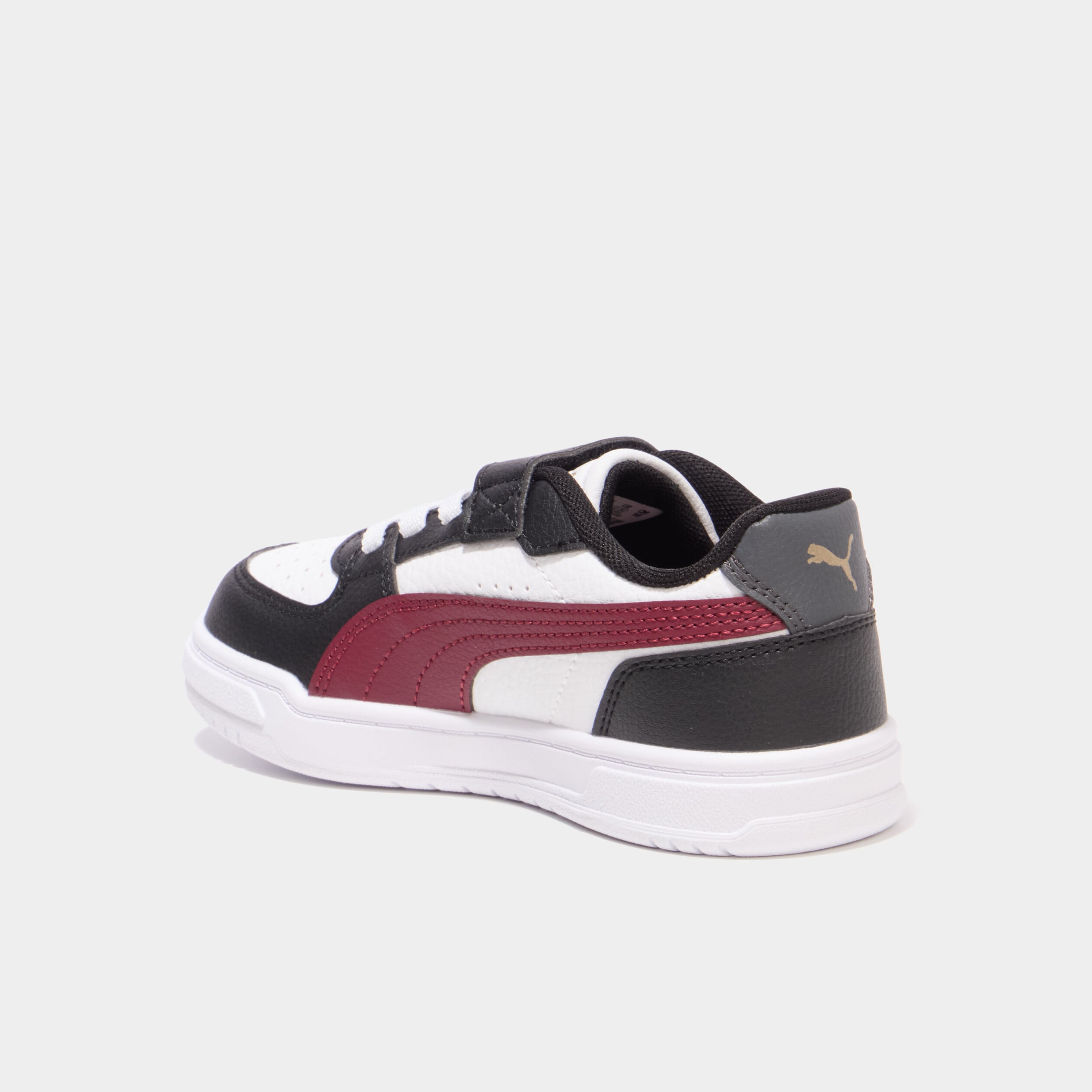 Baskets &agrave; scratchs Caven III Puma bordeaux gar&ccedil;on
