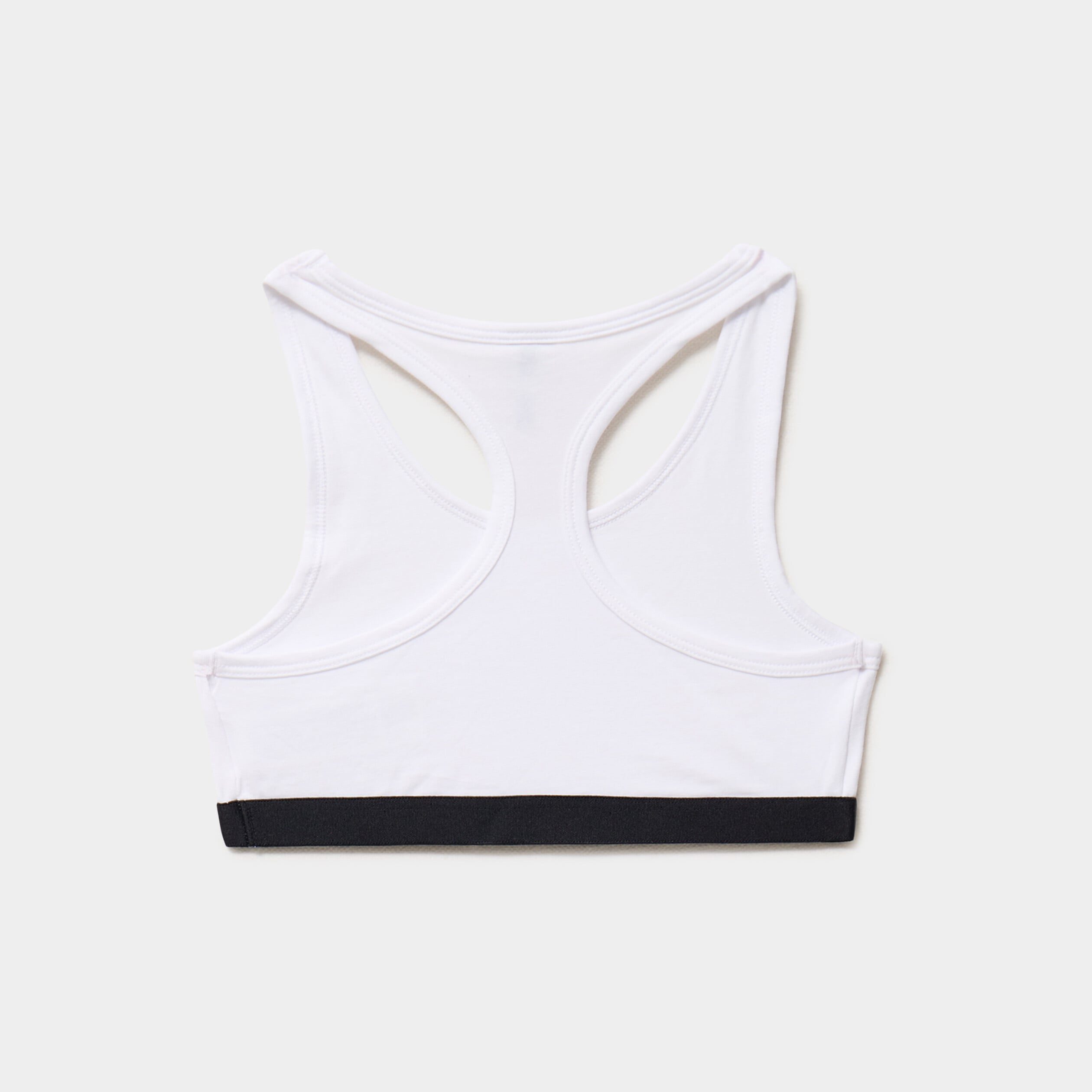 Lots 2 brassi&egrave;res coton blanc fille