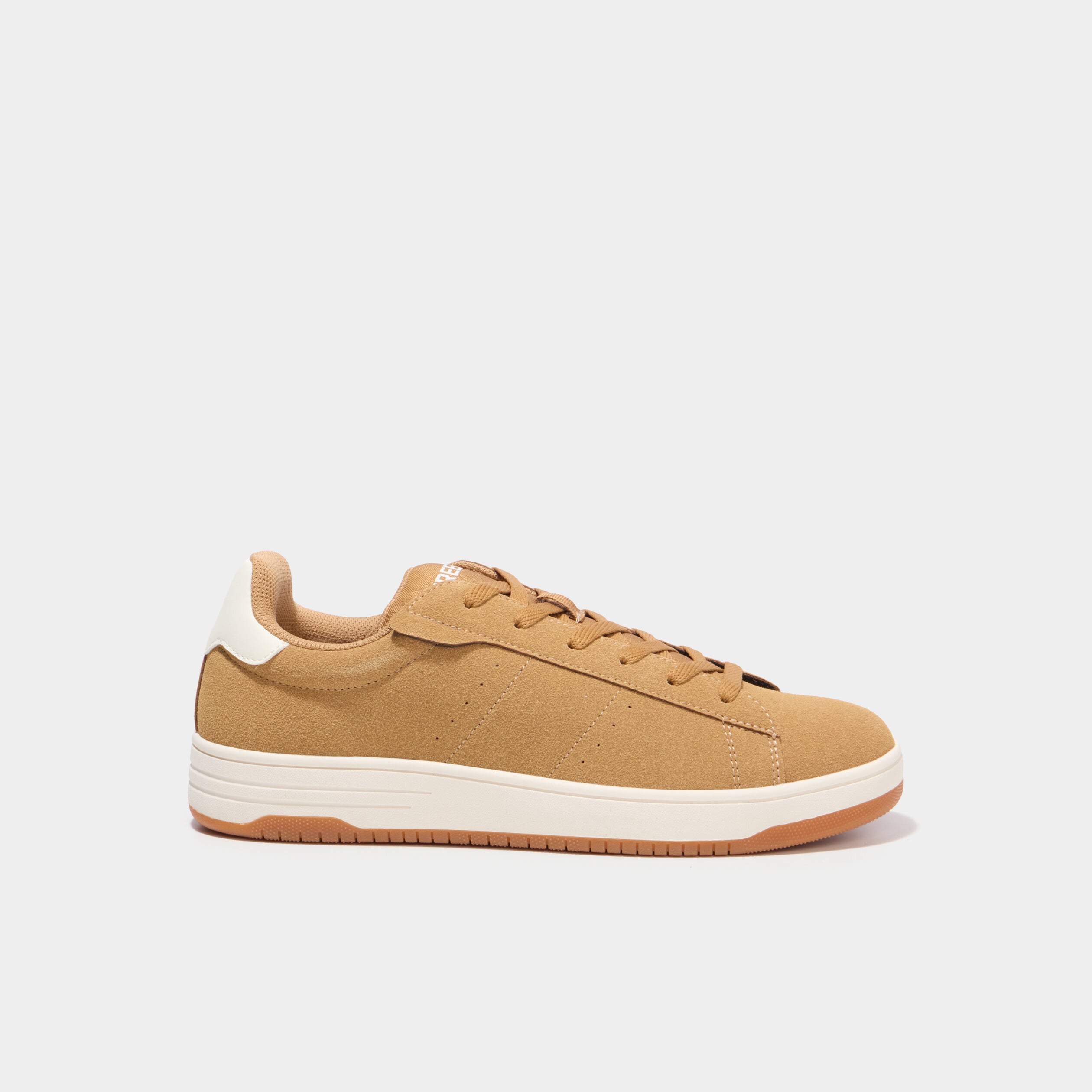 Tennis basses &agrave; lacets sable homme