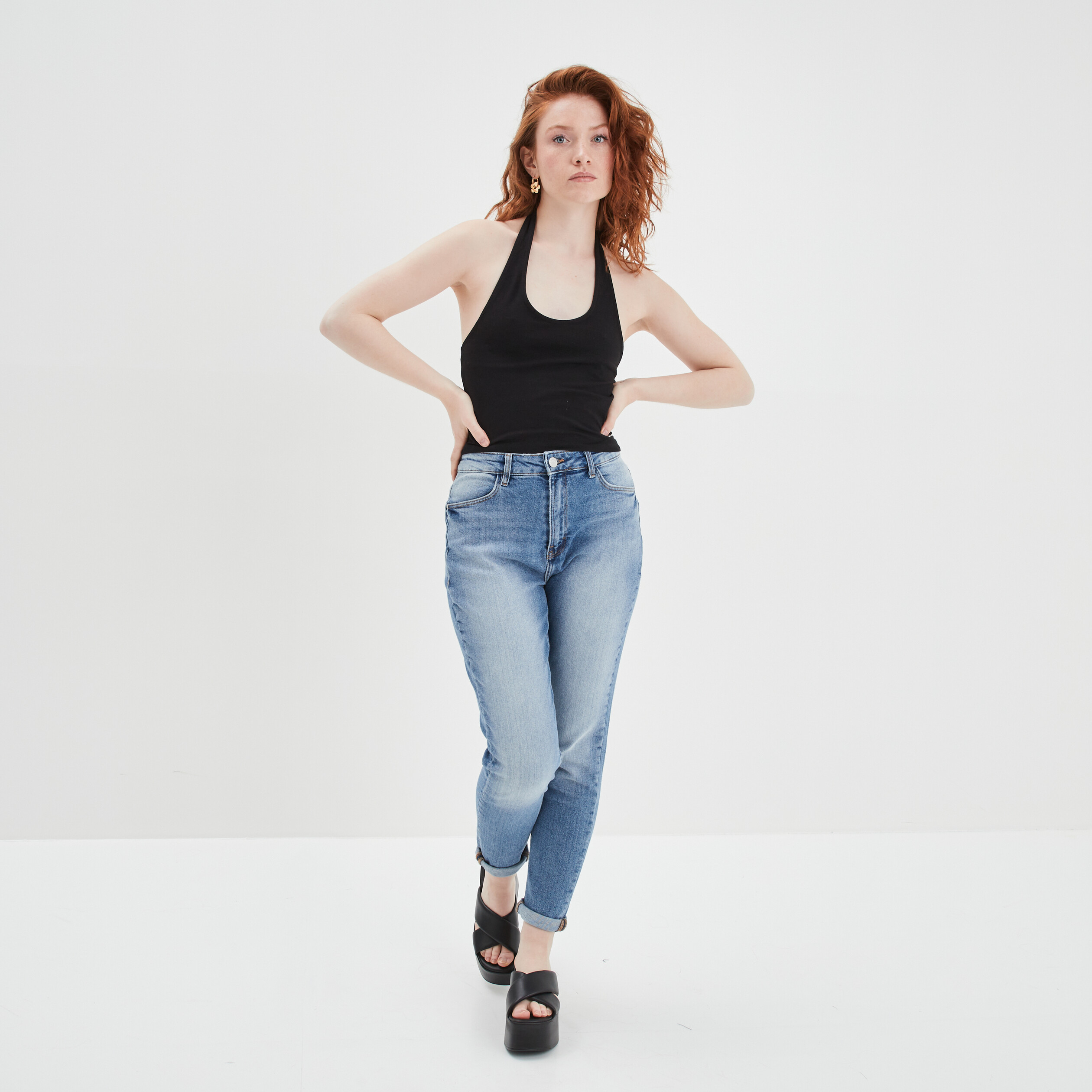 debardeur cropped dos nu creeks noir femme Débardeur cropped dos nu Creeks noir femme