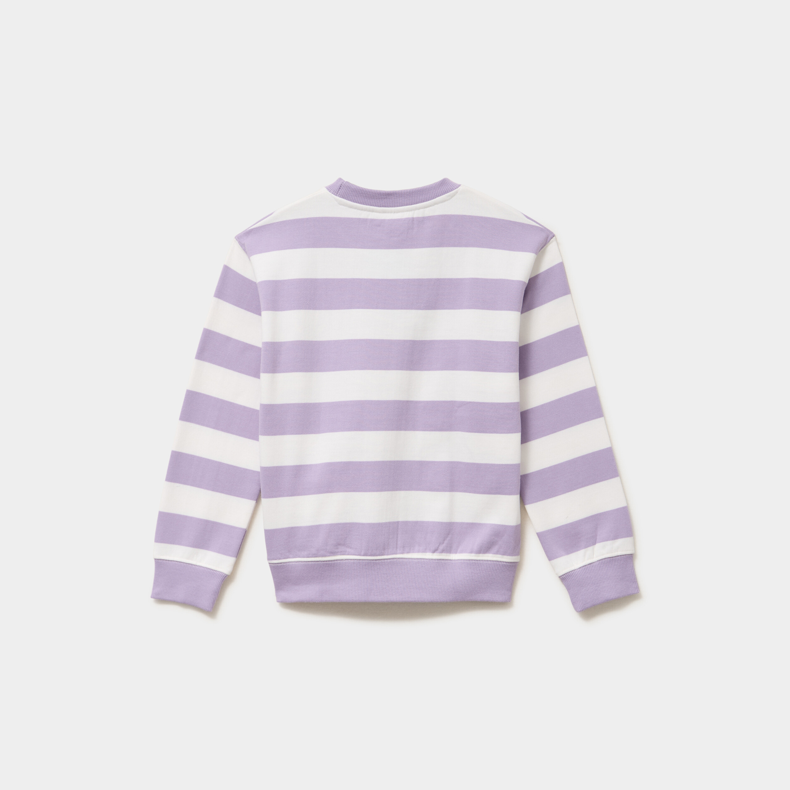 Sweat col rond manches longues Minnie multicolore fille