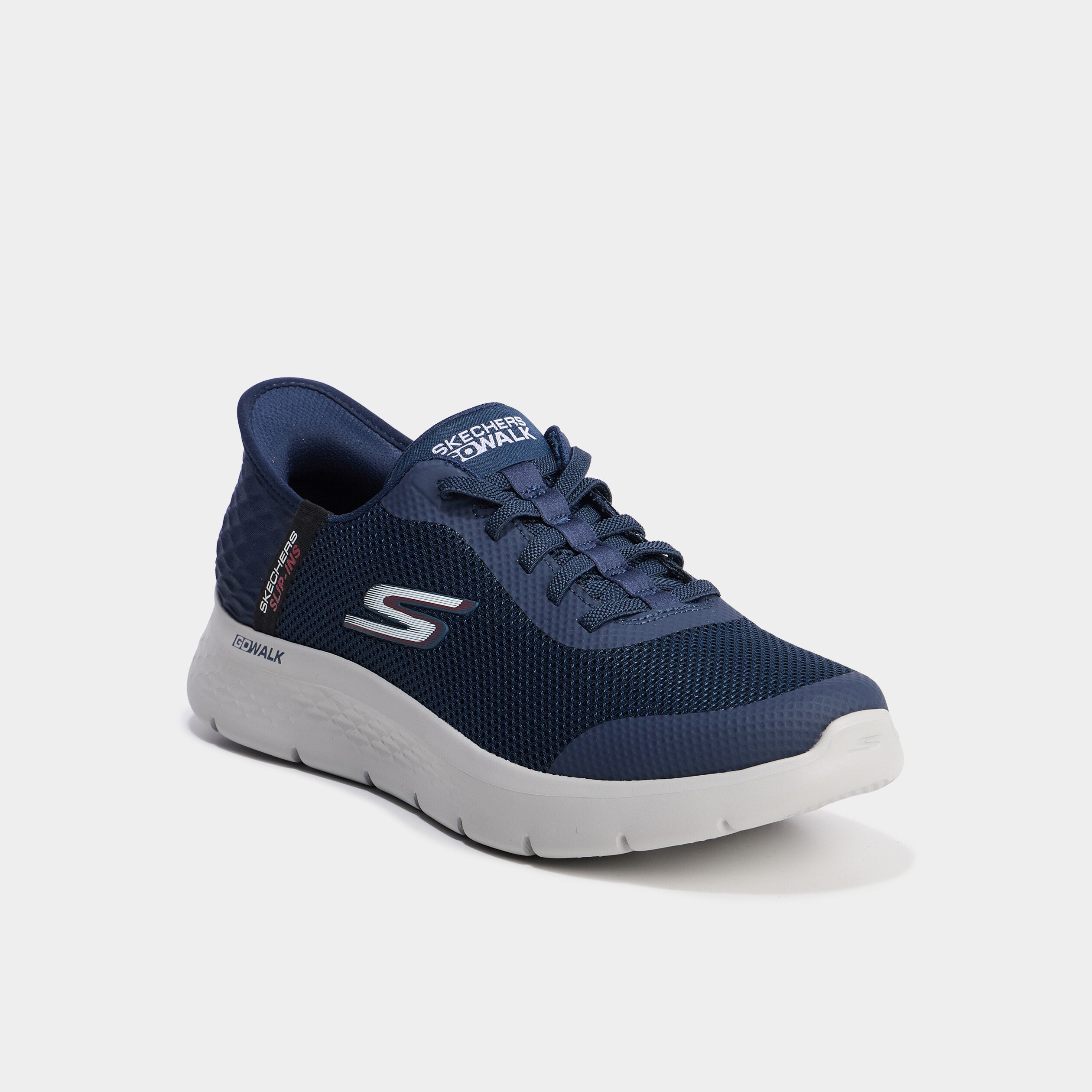 baskets running a lacets elastiques bleu homme Baskets running à lacets élastiqués bleu homme