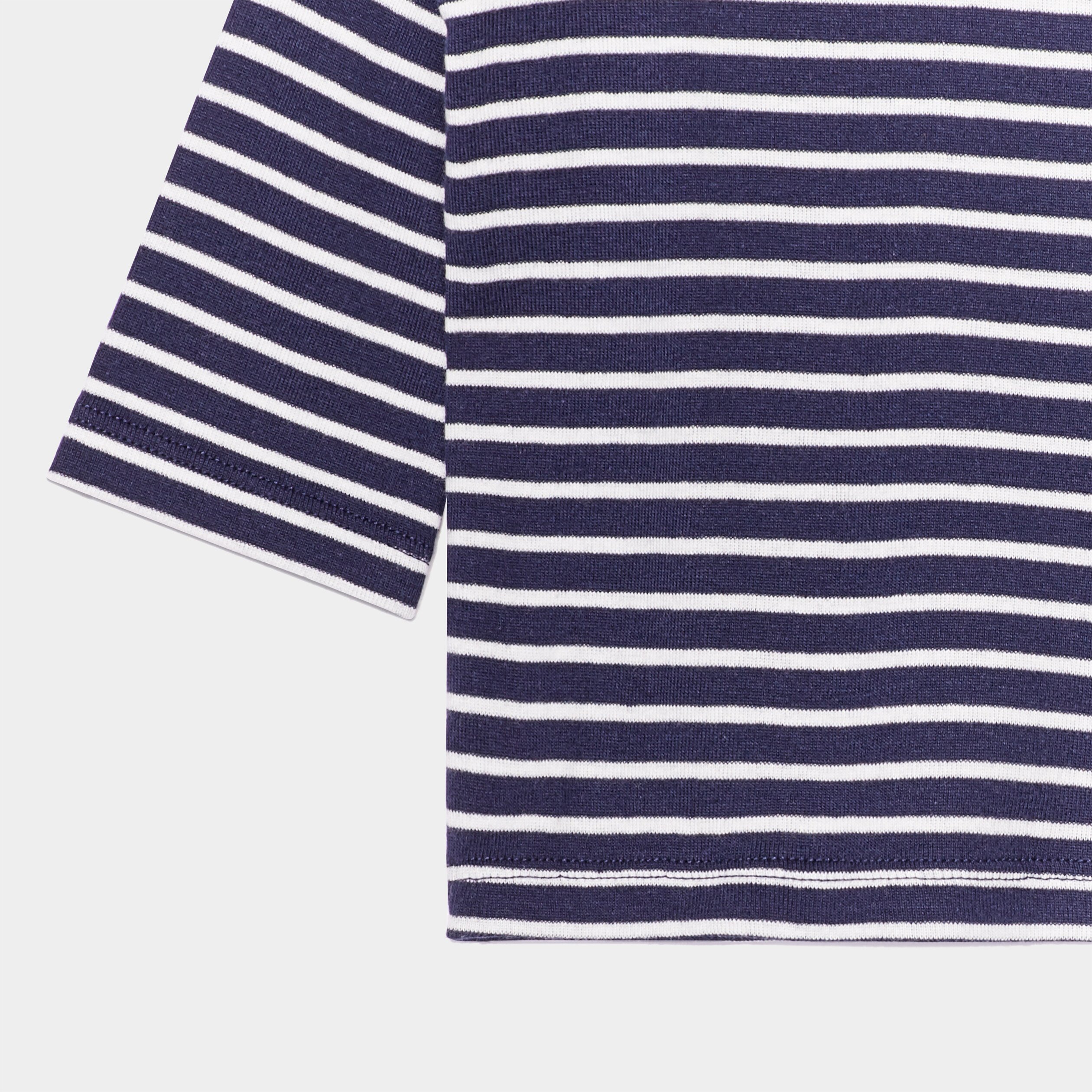 sous pull col roule boutonne coton bleu marine bebeg Sous-pull col roulé boutonné coton bleu marine bébé garçon