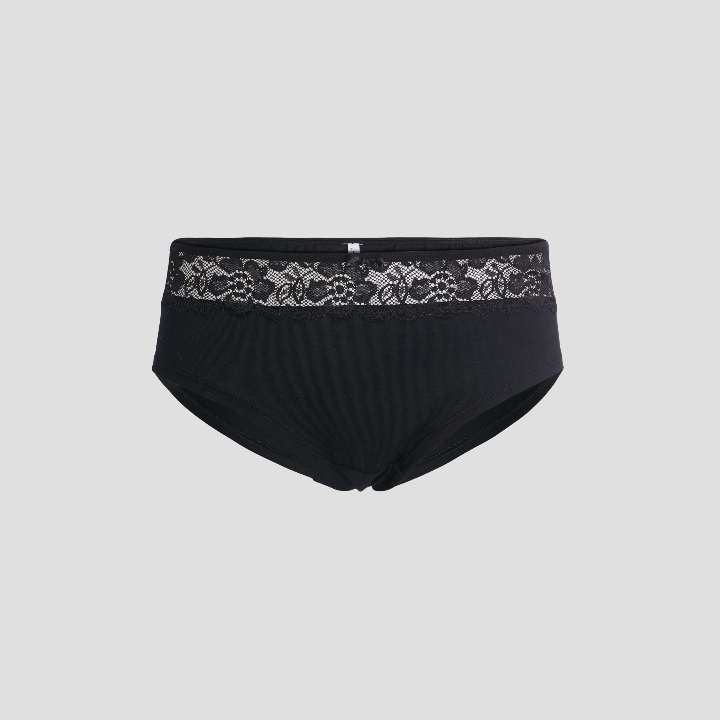 shorty en coton noir femme Shorty en coton noir femme